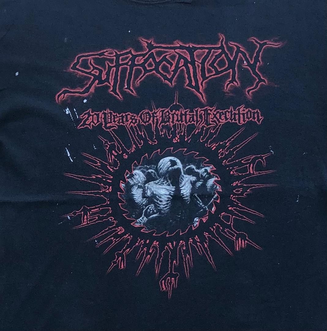Band Tees × Vintage vintage tee A36 Suffocation band Size US L / EU 52-54 / 3 - 2 Thumbnail