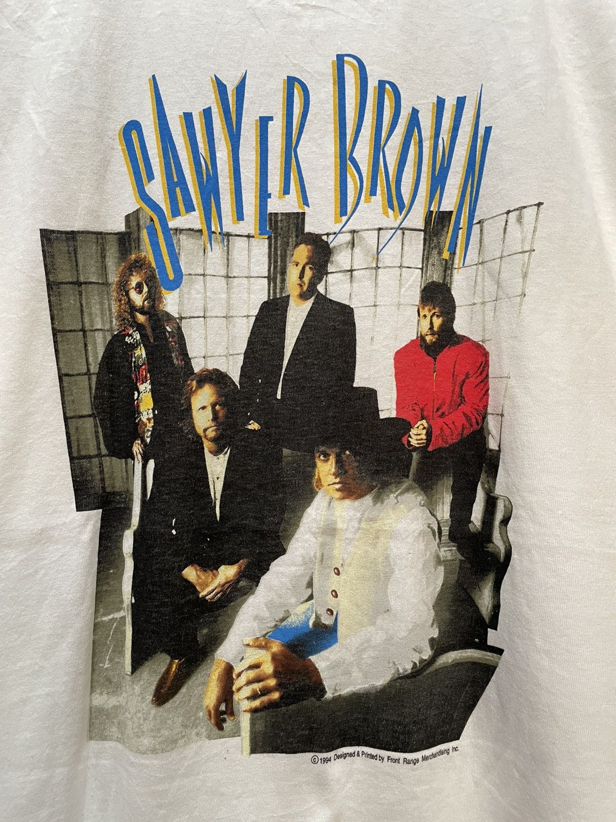 Band Tees × Vintage vintage tee Sawyer Brown band H2 Size US XL / EU 56 / 4 - 2 Thumbnail