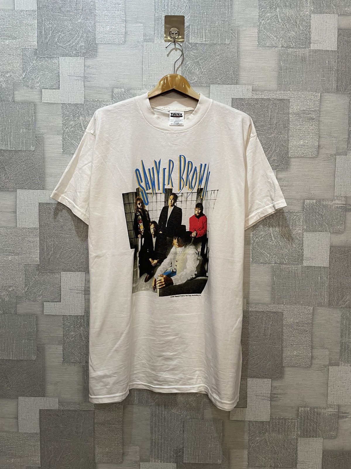 Band Tees × Vintage vintage tee Sawyer Brown band H2 Size US XL / EU 56 / 4 - 1 Thumbnail