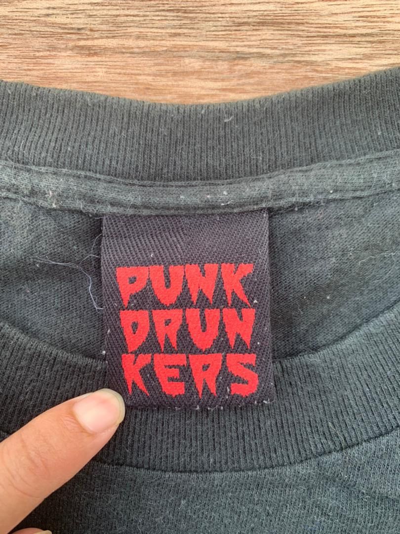 Band Tees × Vintage vintage tee Punk Drunkers A39 Size US L / EU 52-54 / 3 - 6 Thumbnail