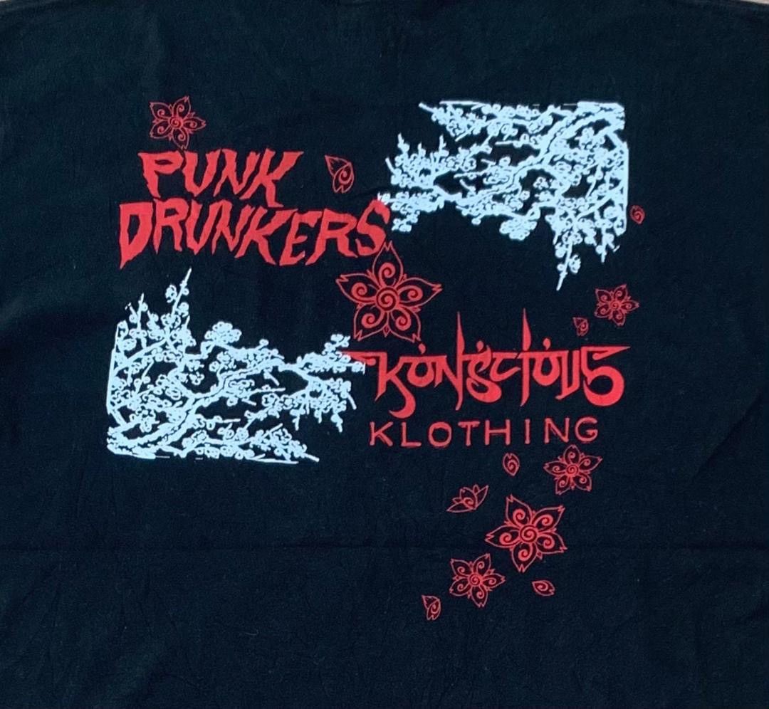 Band Tees × Vintage vintage tee Punk Drunkers A39 Size US L / EU 52-54 / 3 - 4 Thumbnail