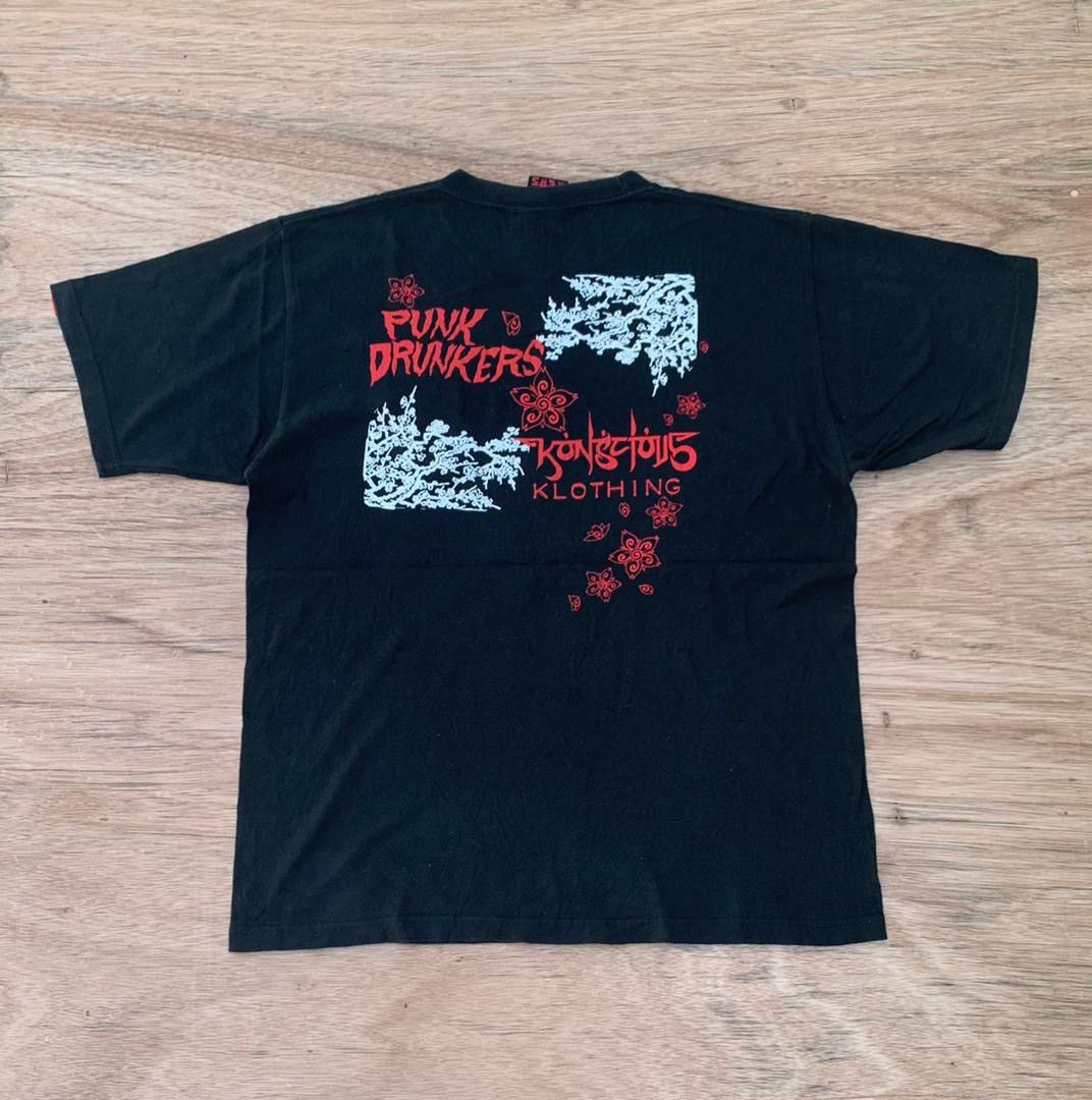 Band Tees × Vintage vintage tee Punk Drunkers A39 Size US L / EU 52-54 / 3 - 3 Thumbnail