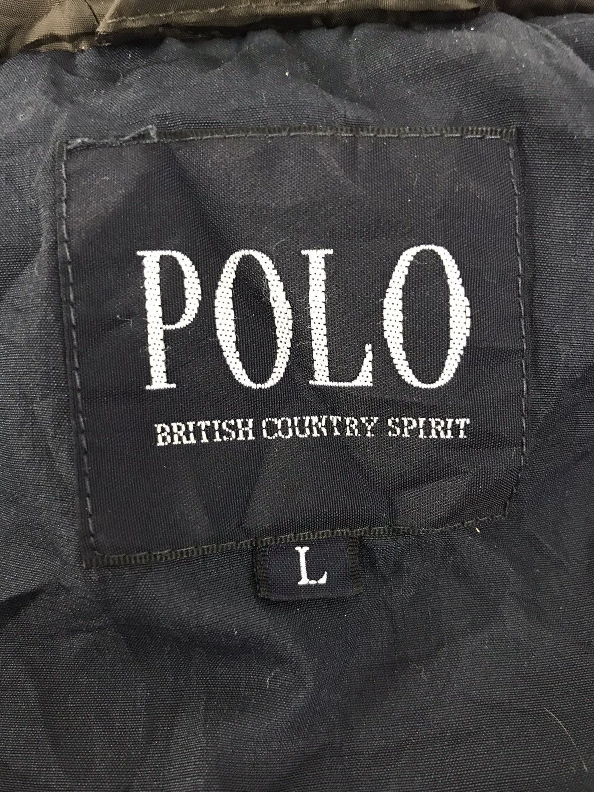 Japanese Brand Polo British Country Spirit Puffer Quilted Jacket Size US L / EU 52-54 / 3 - 5 Thumbnail