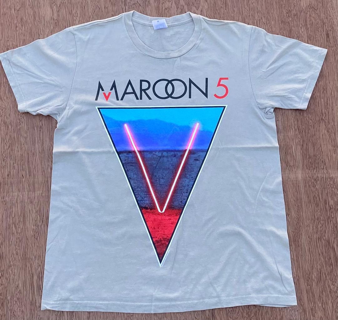 Band Tees × Vintage Vintage tee maroon 5 ( A 16 ) Size US M / EU 48-50 / 2 - 1 Thumbnail