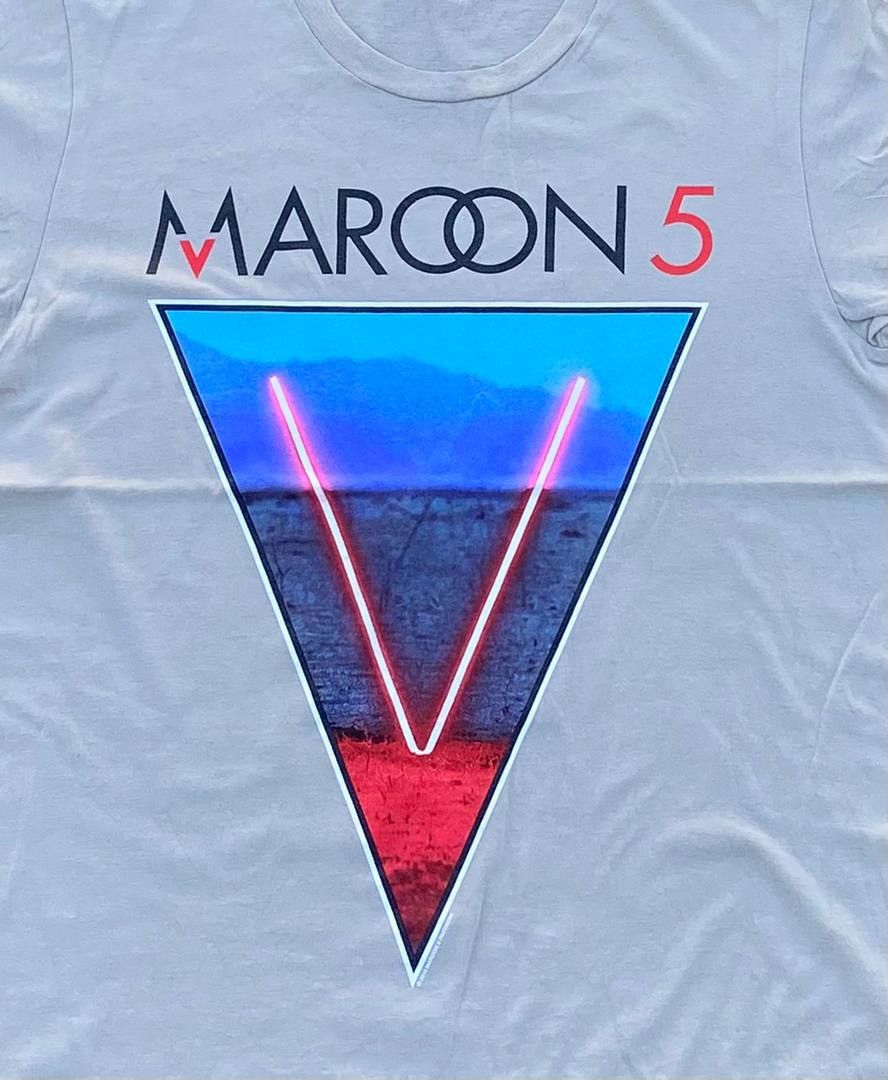 Band Tees × Vintage Vintage tee maroon 5 ( A 16 ) Size US M / EU 48-50 / 2 - 2 Thumbnail
