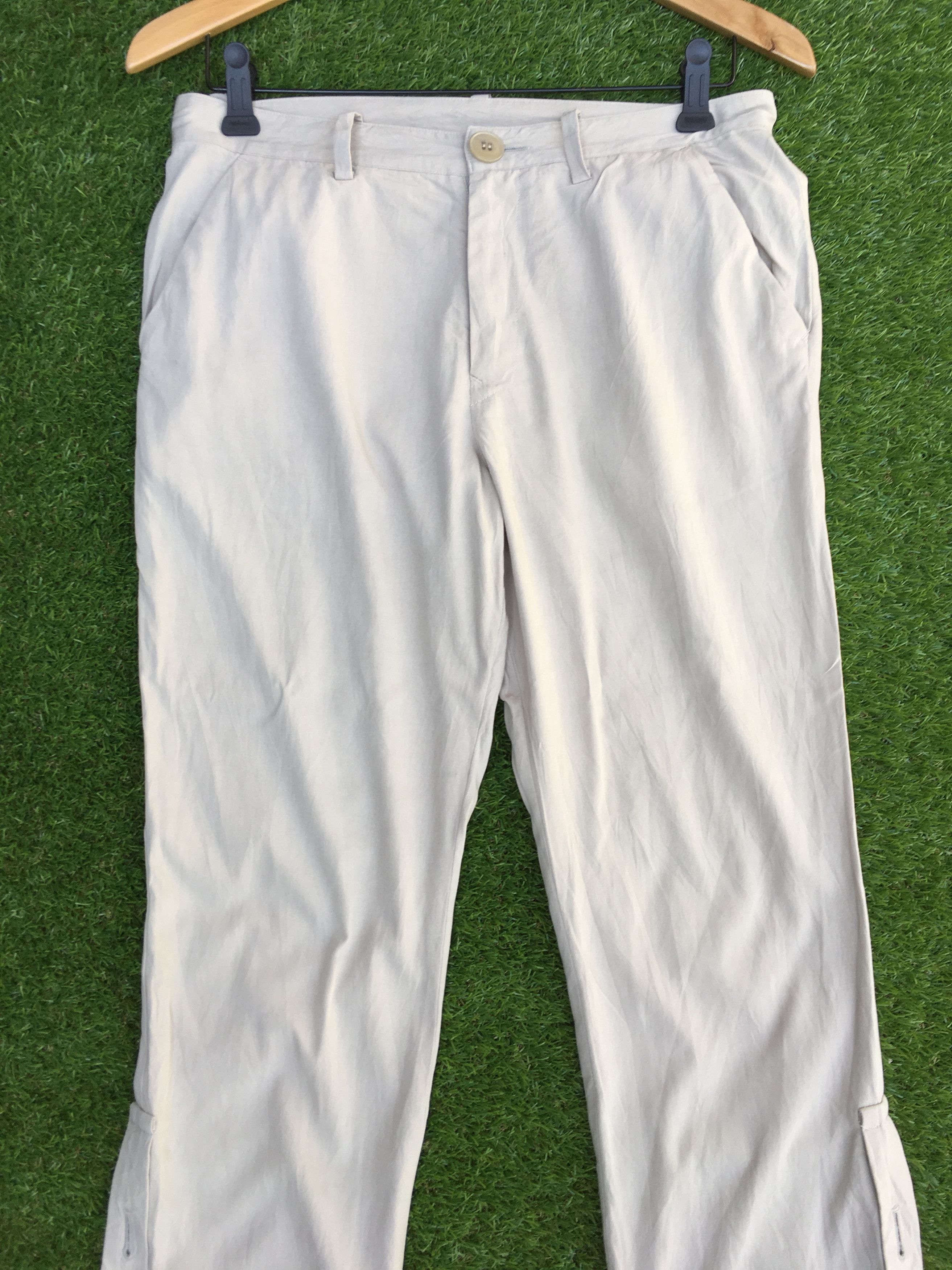 Yohji Yamamoto Rare! Yohji Yamamoto Jeans Pants Baggy/ Nice design! Size US 30 / EU 46 - 6 Thumbnail