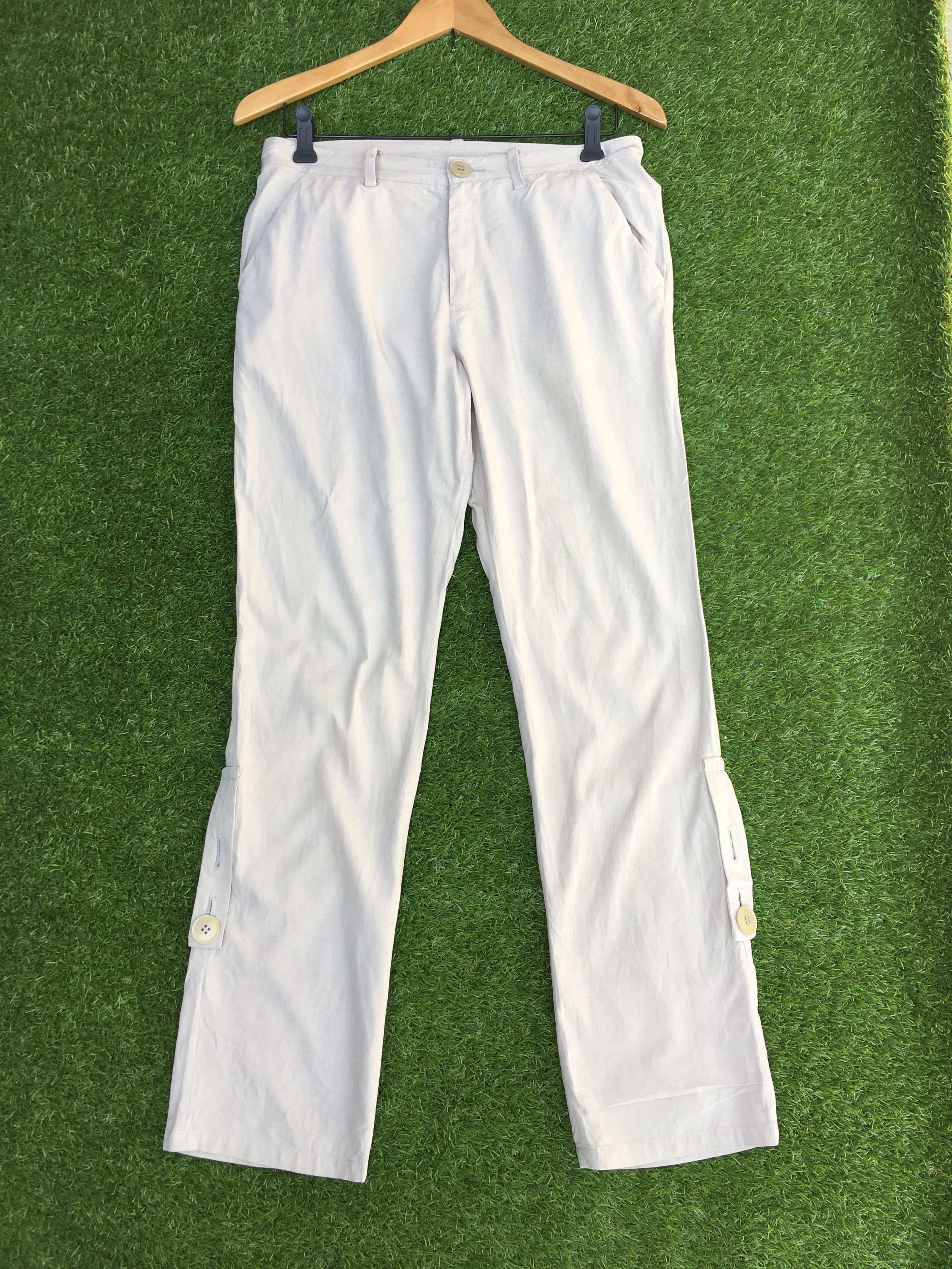Yohji Yamamoto Rare! Yohji Yamamoto Jeans Pants Baggy/ Nice design! Size US 30 / EU 46 - 3 Thumbnail