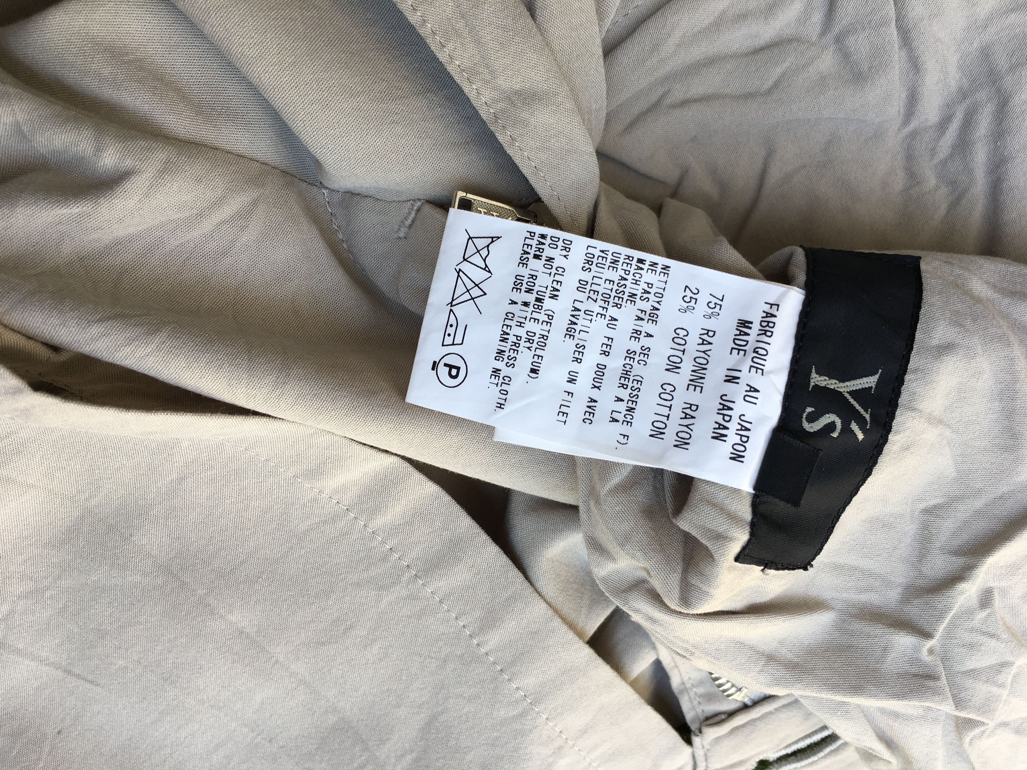 Yohji Yamamoto Rare! Yohji Yamamoto Jeans Pants Baggy/ Nice design! Size US 30 / EU 46 - 12 Thumbnail