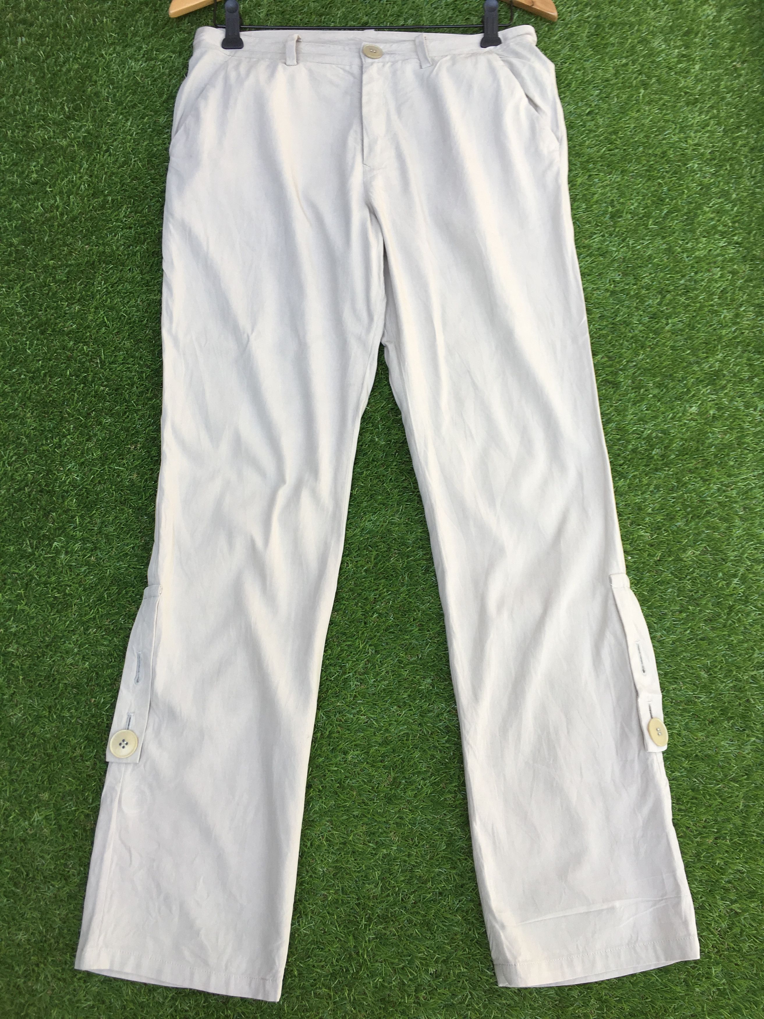 Yohji Yamamoto Rare! Yohji Yamamoto Jeans Pants Baggy/ Nice design! Size US 30 / EU 46 - 4 Thumbnail