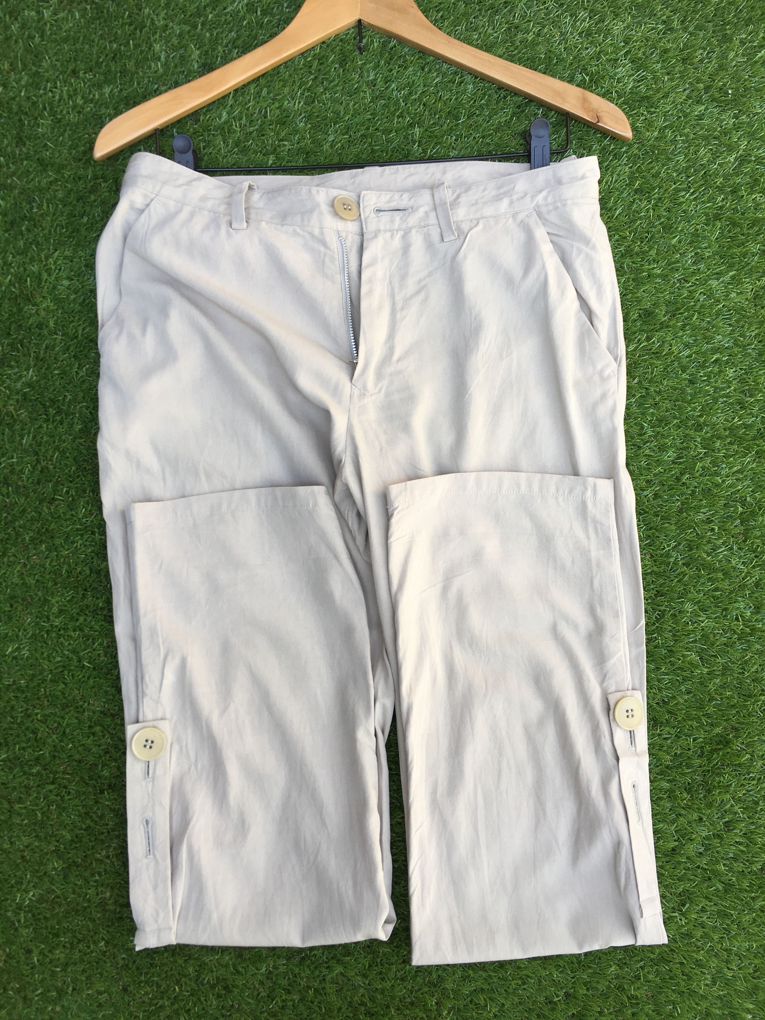 Yohji Yamamoto Rare! Yohji Yamamoto Jeans Pants Baggy/ Nice design! Size US 30 / EU 46 - 1 Thumbnail