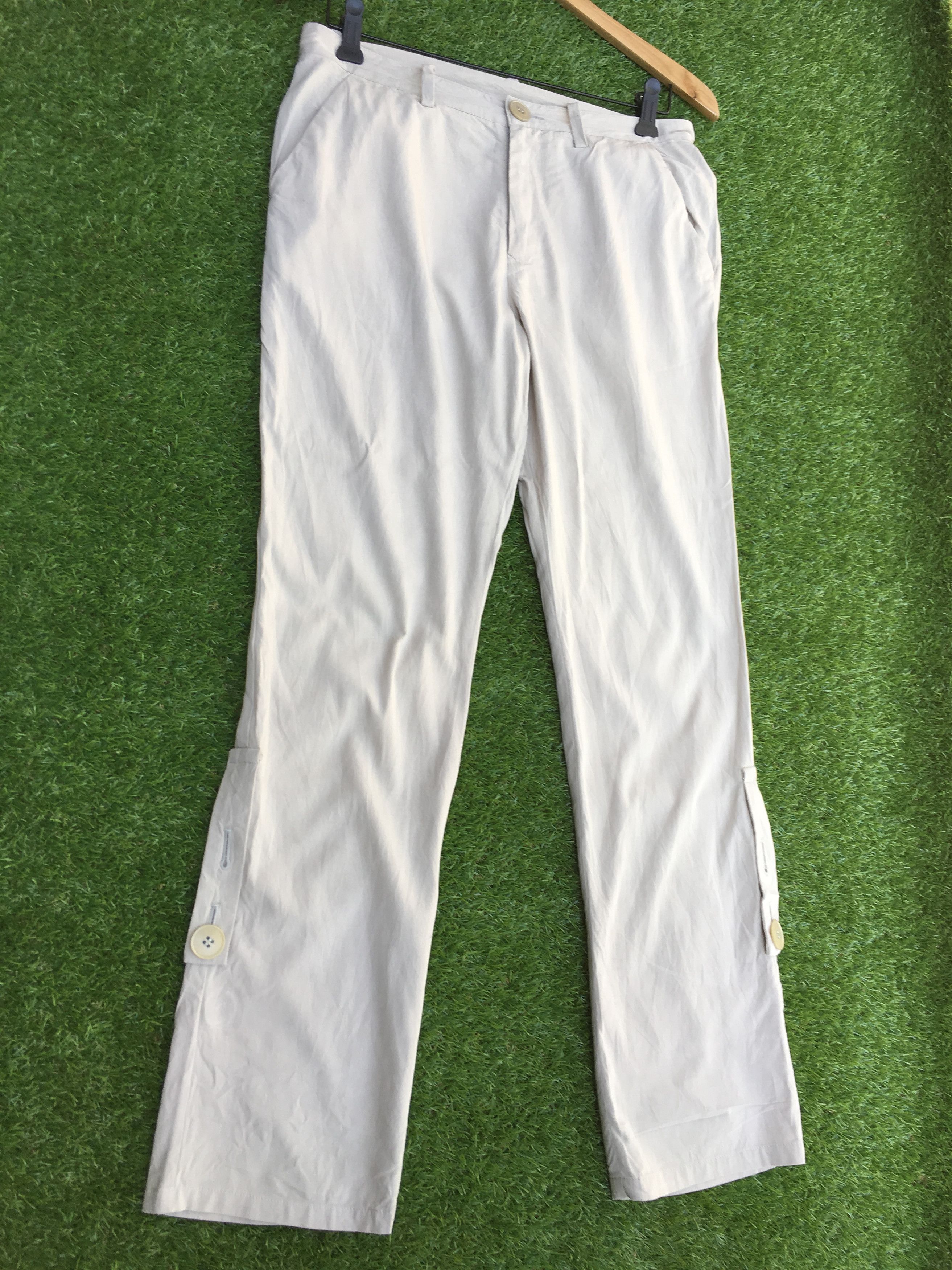 Yohji Yamamoto Rare! Yohji Yamamoto Jeans Pants Baggy/ Nice design! Size US 30 / EU 46 - 7 Thumbnail
