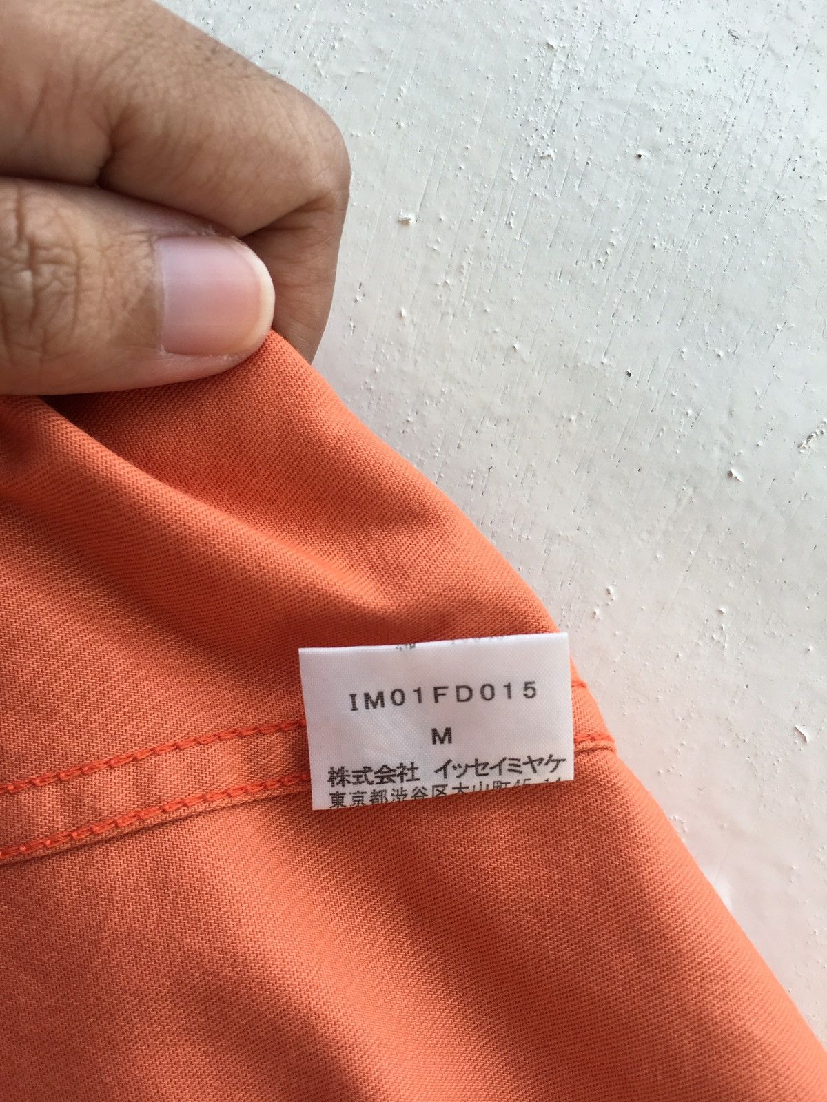 Issey Miyake Issey Miyake Japan 90s Orange Buttons Light Jacket Size US S / EU 44-46 / 1 - 11 Thumbnail