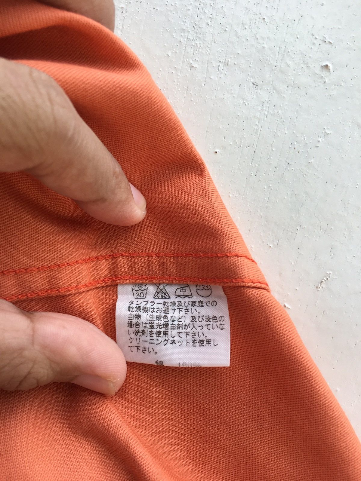 Issey Miyake Issey Miyake Japan 90s Orange Buttons Light Jacket Size US S / EU 44-46 / 1 - 12 Thumbnail