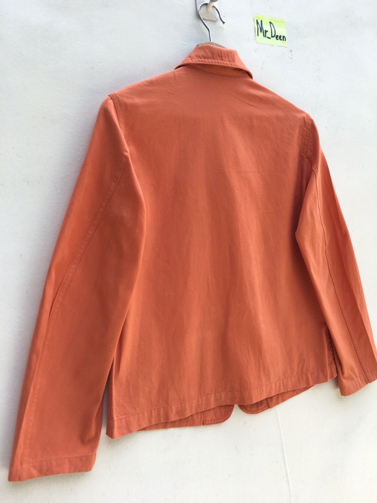 Issey Miyake Issey Miyake Japan 90s Orange Buttons Light Jacket Size US S / EU 44-46 / 1 - 8 Thumbnail