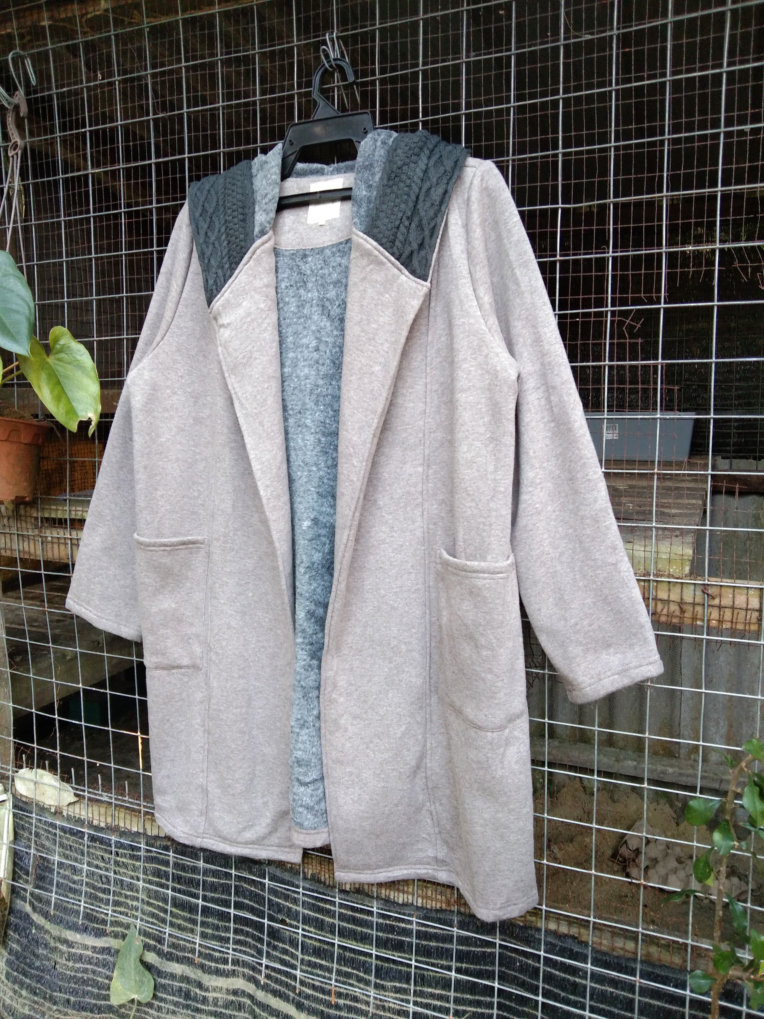 Japanese Brand AW UNBUTTON COAT WITH HOODIE Size US M / EU 48-50 / 2 - 2 Thumbnail