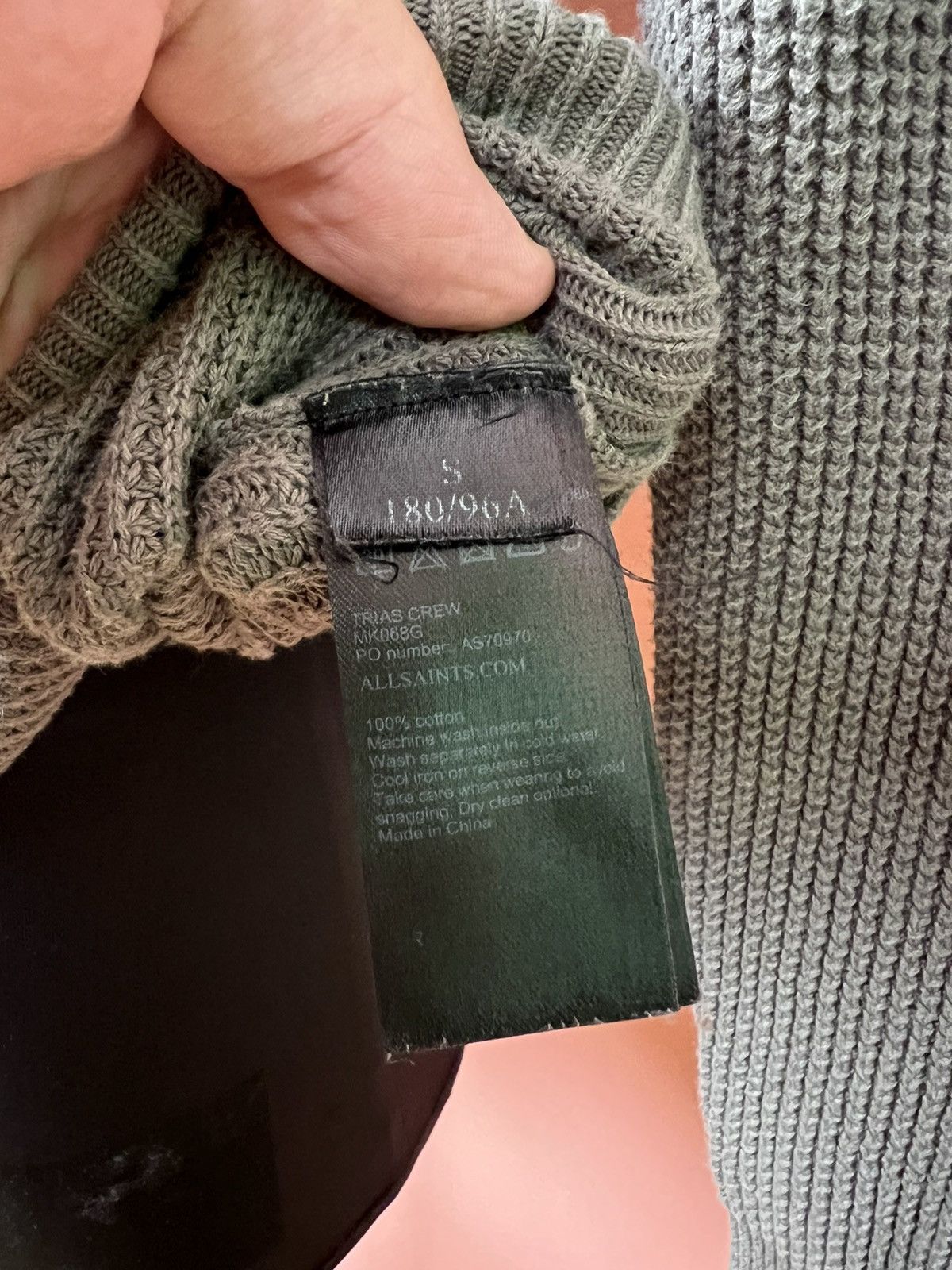 Allsaints Allsaints knitwear sweater y2k hype sale basic Size US S / EU 44-46 / 1 - 6 Thumbnail