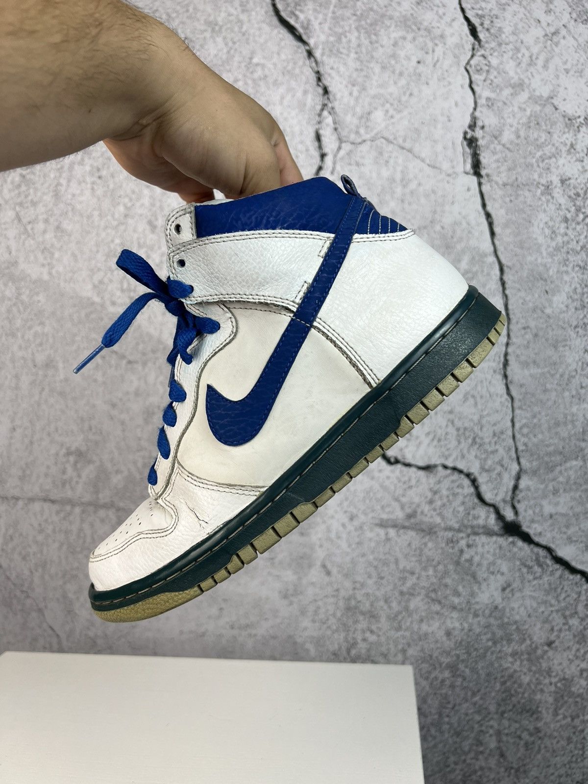 Vintage 2010 Nike Dunk High University Pack UNC Size US 7 / EU 40 - 5 Thumbnail
