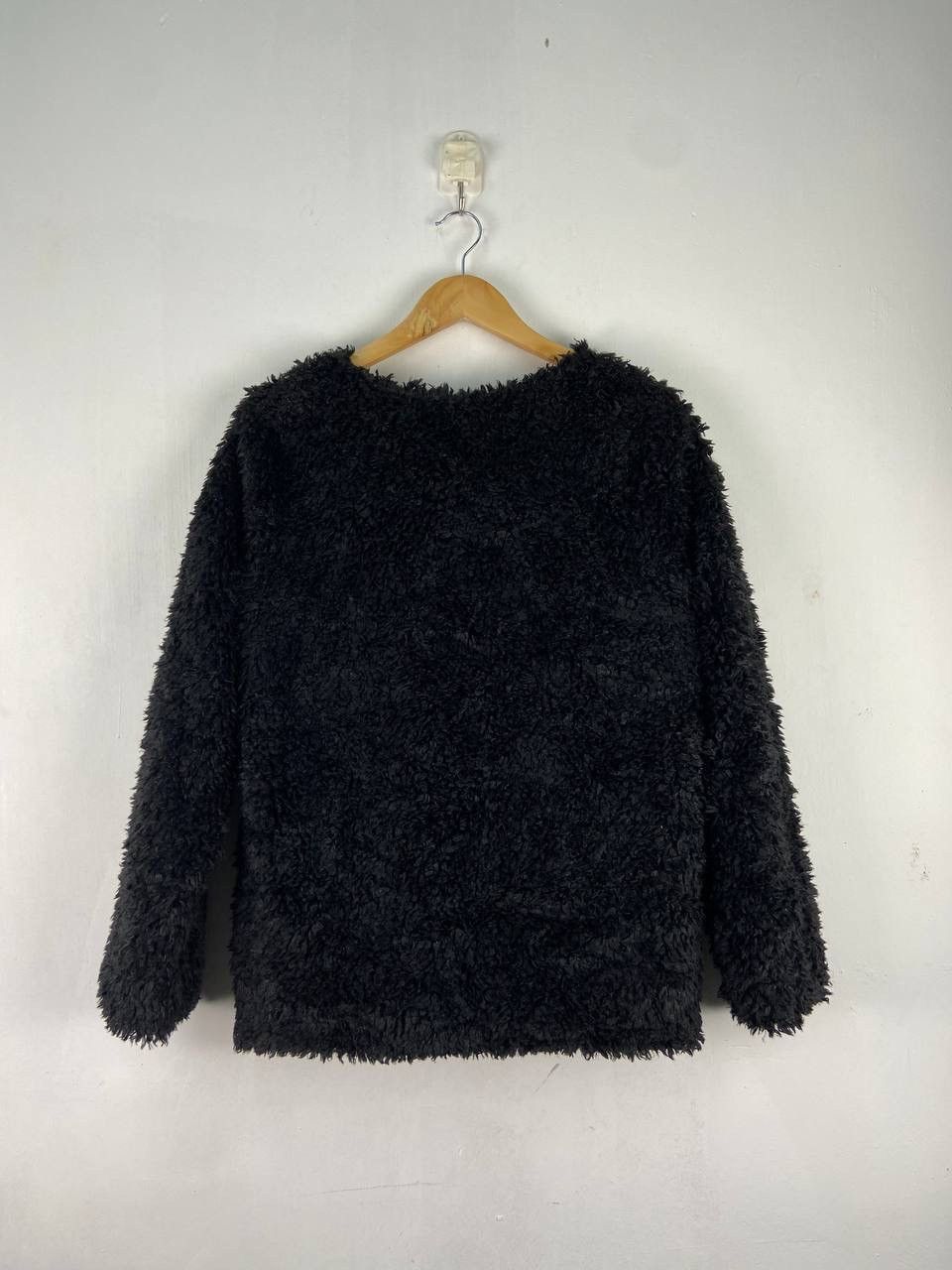 If Six Was Nine × Le Grande Bleu (L.G.B.) Vintage Ray Cassin Mohair Cardigan Sweater Fur Size M / US 6-8 / IT 42-44 - 2 Thumbnail