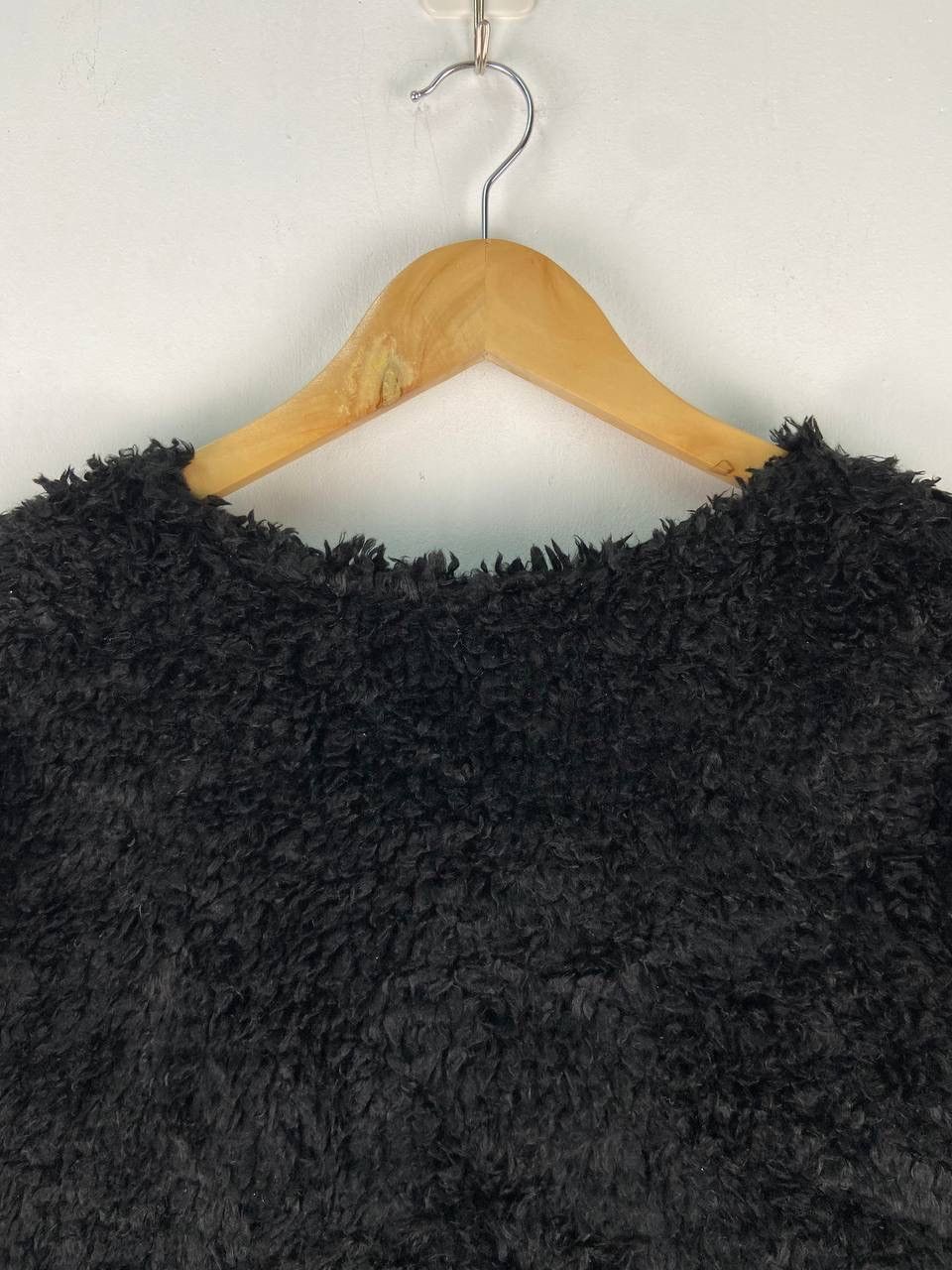 If Six Was Nine × Le Grande Bleu (L.G.B.) Vintage Ray Cassin Mohair Cardigan Sweater Fur Size M / US 6-8 / IT 42-44 - 11 Thumbnail