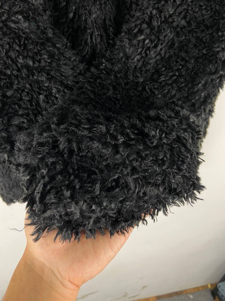 If Six Was Nine × Le Grande Bleu (L.G.B.) Vintage Ray Cassin Mohair Cardigan Sweater Fur Size M / US 6-8 / IT 42-44 - 10 Thumbnail