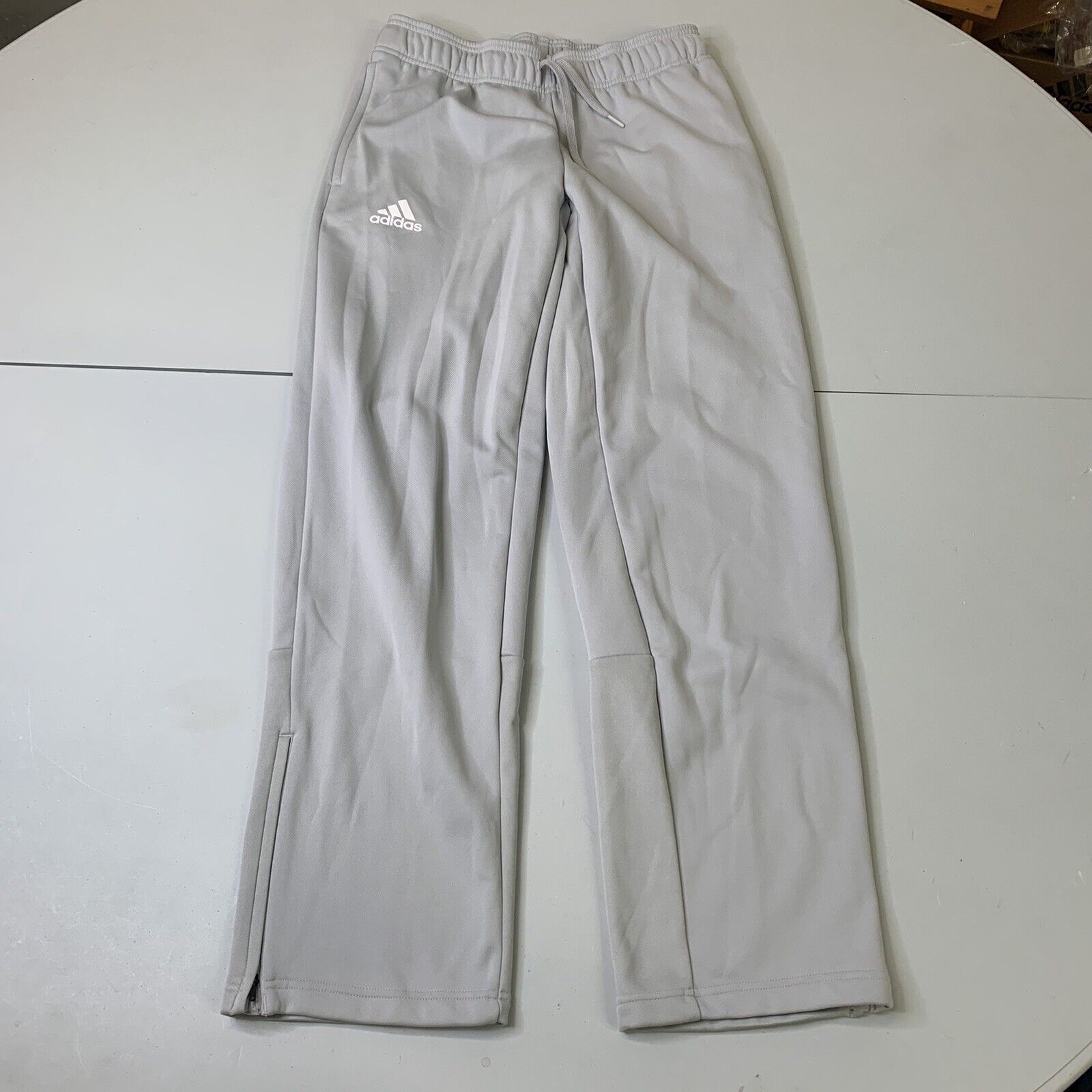 Adidas NWT Adidas Sweatpants Gray Medium Wide Leg Sports Active Casual ...