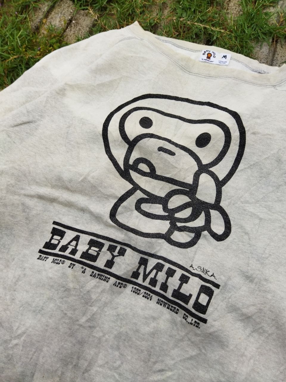 Bape Baby Milo Crewneck Size US M / EU 48-50 / 2 - 3 Thumbnail