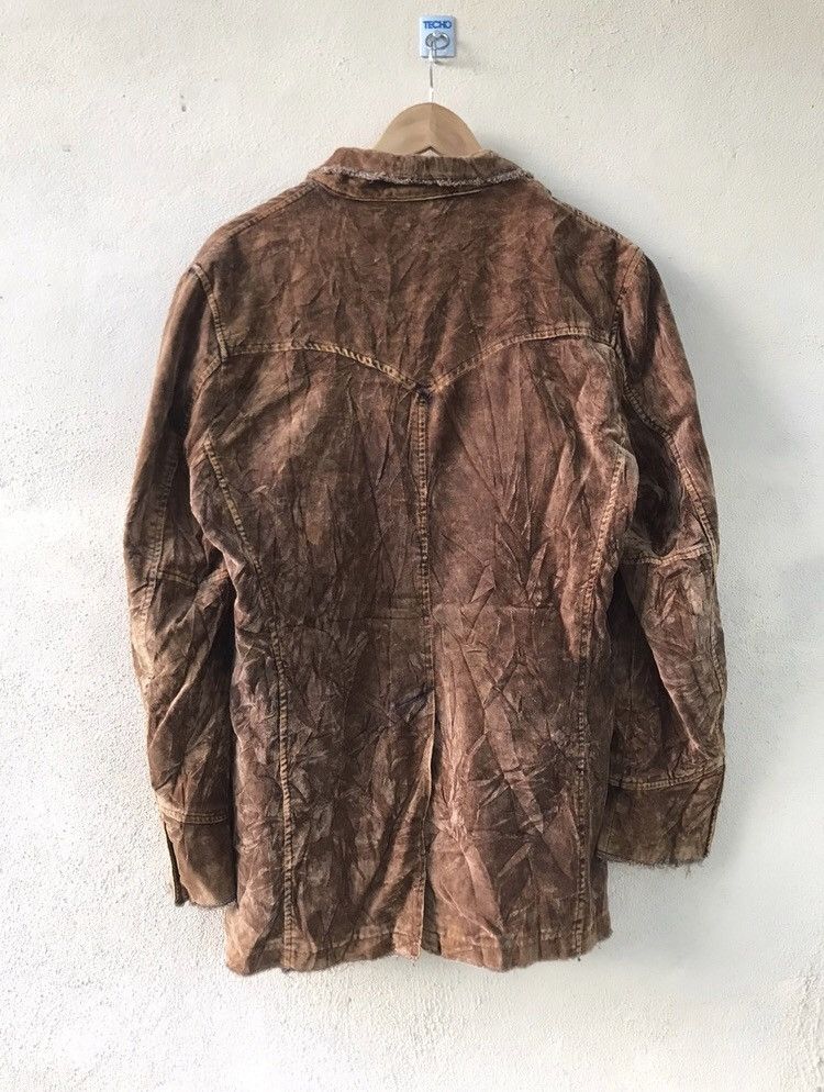 In The Attic Japanese Brand In The Attic Distressed Velvet Jacket Size US L / EU 52-54 / 3 - 3 Thumbnail
