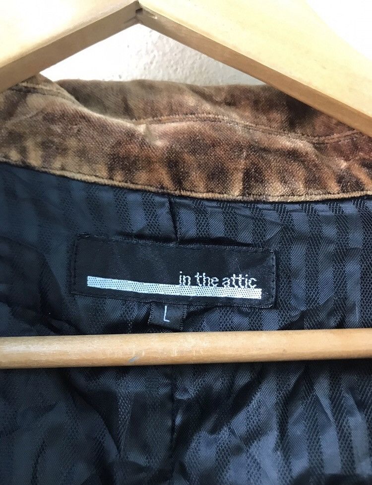 In The Attic Japanese Brand In The Attic Distressed Velvet Jacket Size US L / EU 52-54 / 3 - 4 Thumbnail