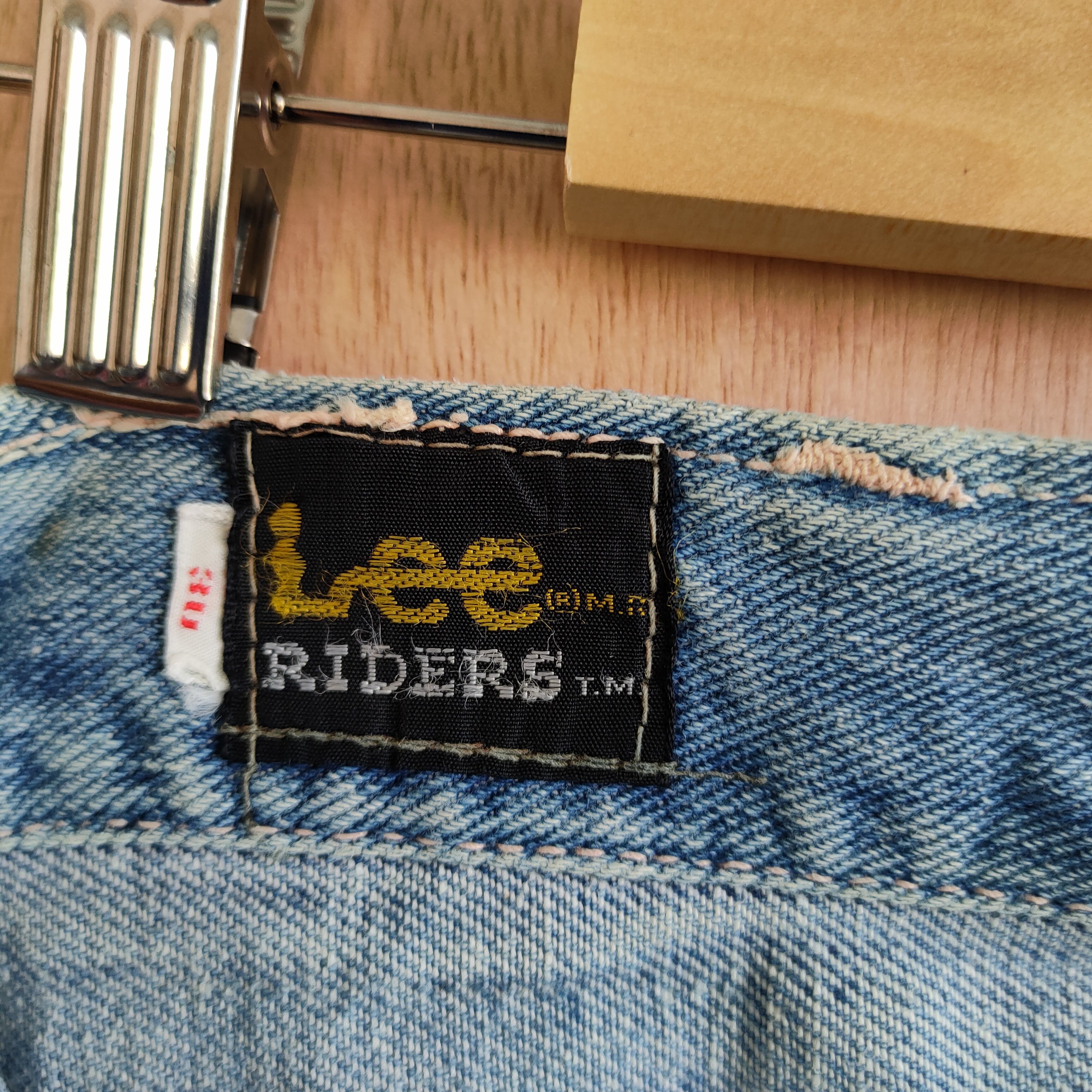 Lee VINTAGE LEE FADED BLUE RIPPED JEANS DENIM PANTS Size US 28 / EU 44 - 14 Thumbnail