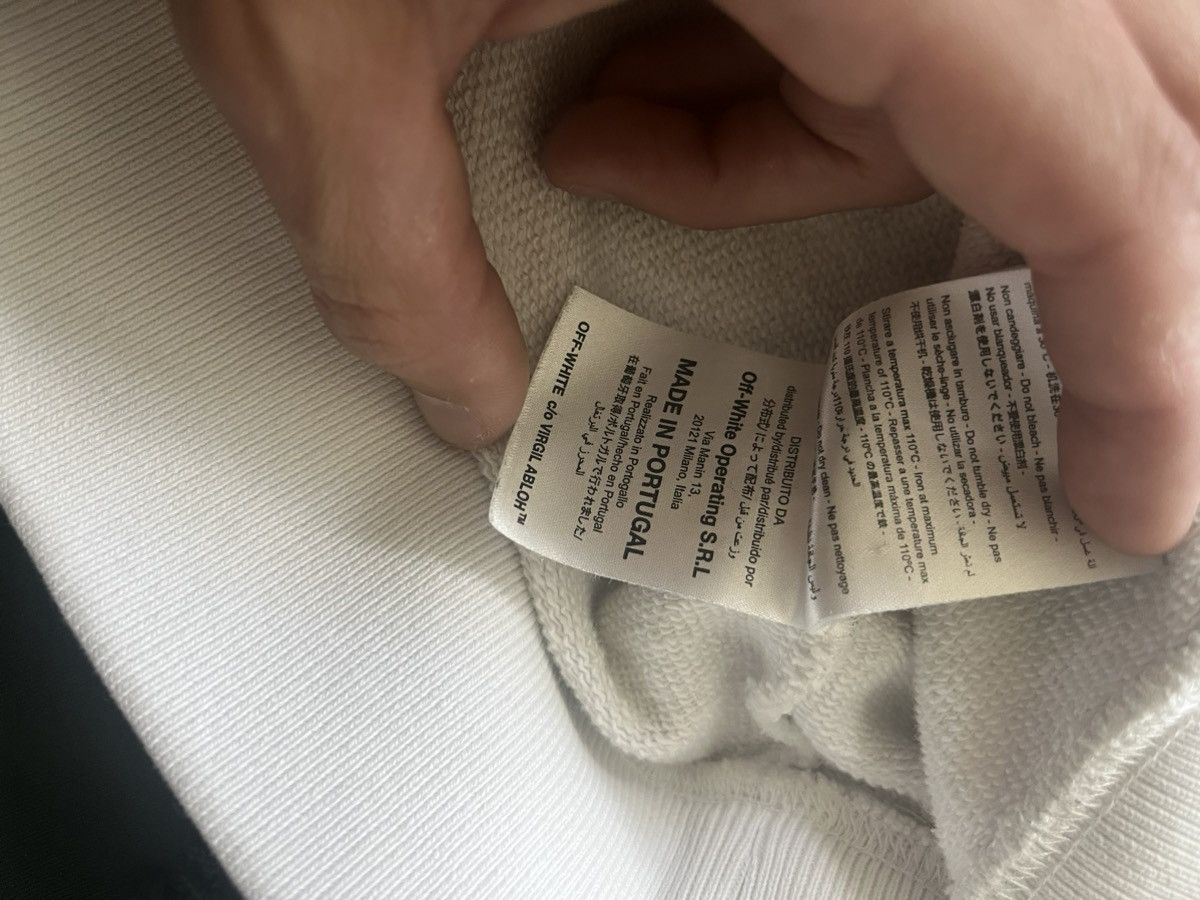Off-White Off-White Crew Neck White Size US S / EU 44-46 / 1 - 6 Thumbnail