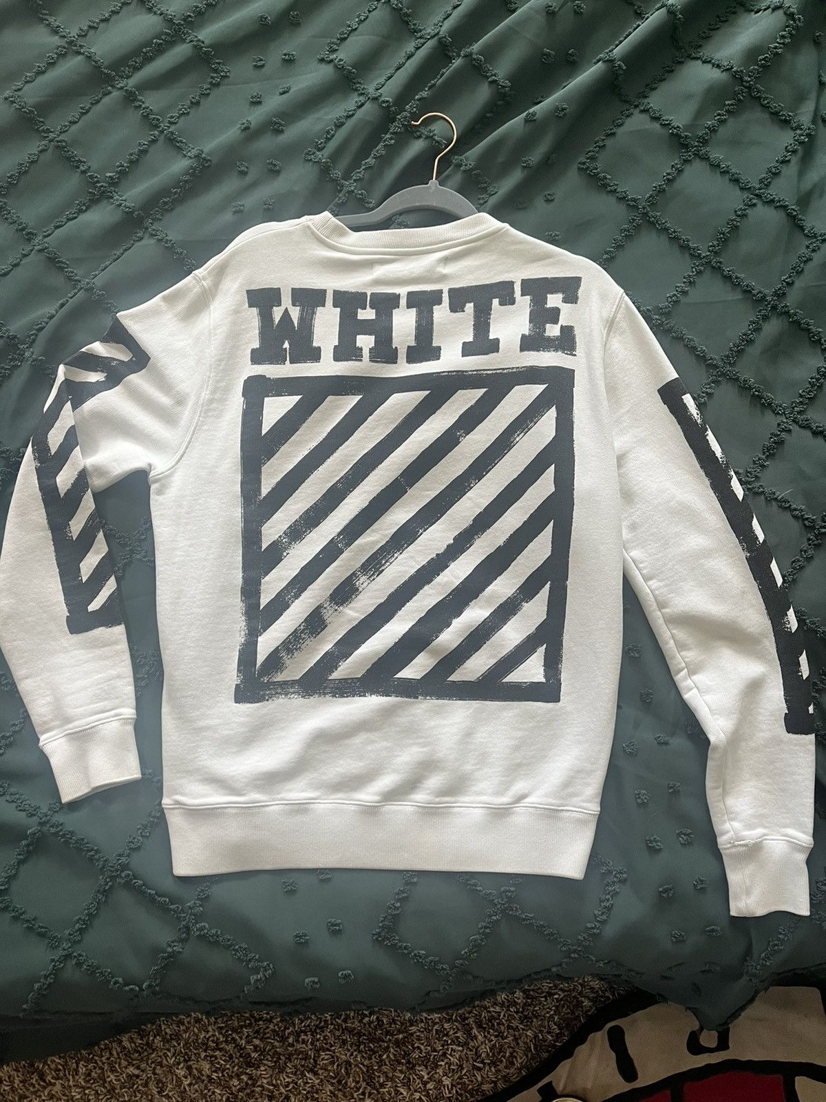 Off-White Off-White Crew Neck White Size US S / EU 44-46 / 1 - 1 Thumbnail