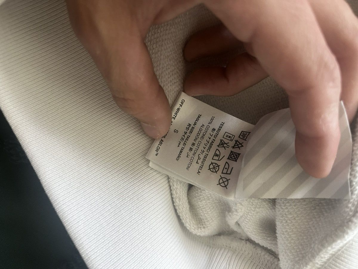 Off-White Off-White Crew Neck White Size US S / EU 44-46 / 1 - 5 Thumbnail