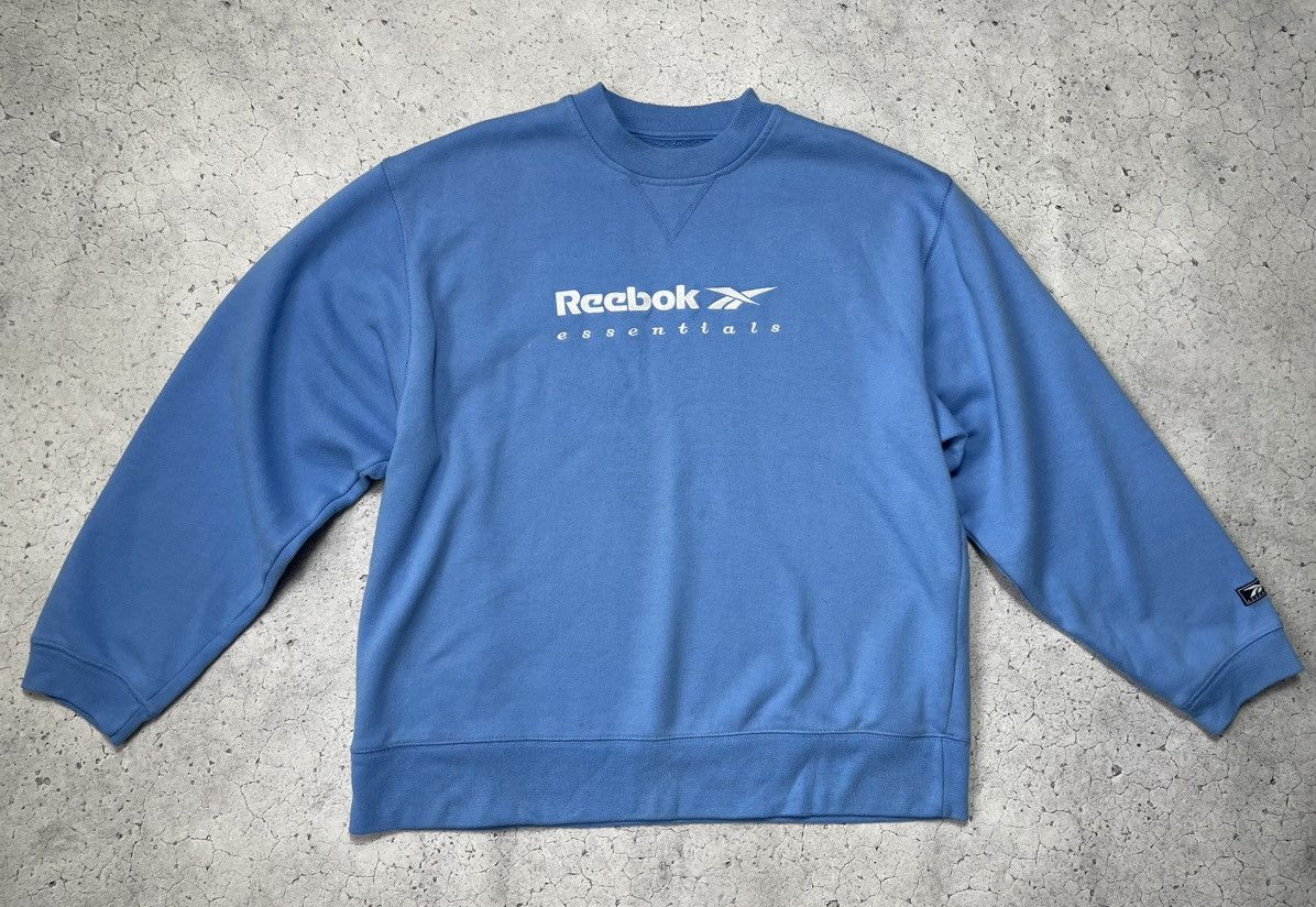 Reebok × Vintage Vintage sweatshirt with large Reebok logo Size US L / EU 52-54 / 3 - 1 Thumbnail