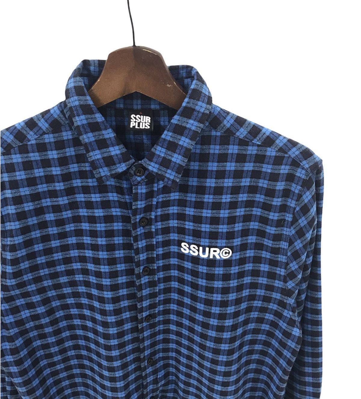 SSUR Comme des Fuckdown Flannel Spellout Big Logo Size US S / EU 44-46 / 1 - 5 Thumbnail