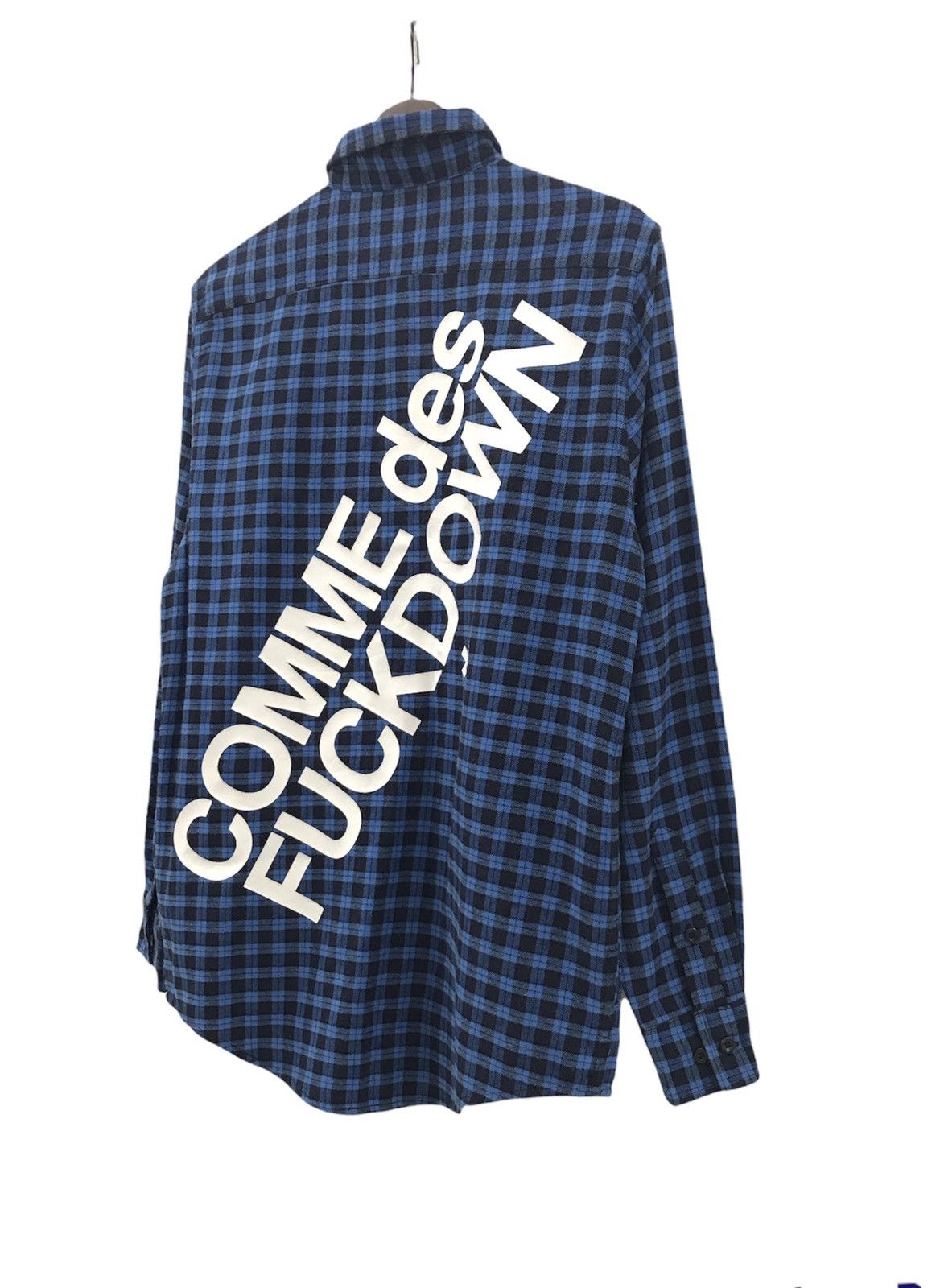 SSUR Comme des Fuckdown Flannel Spellout Big Logo Size US S / EU 44-46 / 1 - 3 Thumbnail