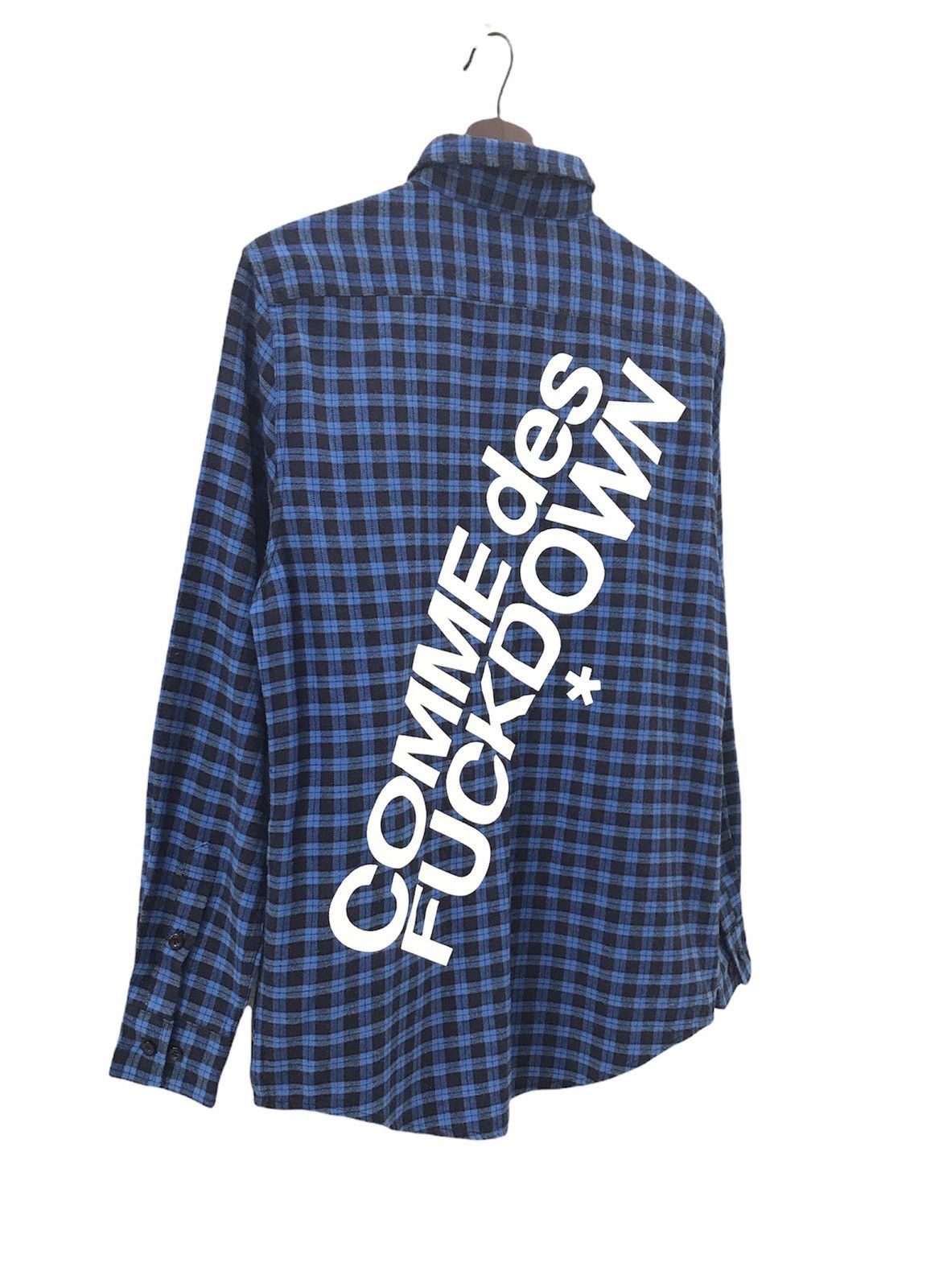 SSUR Comme des Fuckdown Flannel Spellout Big Logo Size US S / EU 44-46 / 1 - 2 Thumbnail