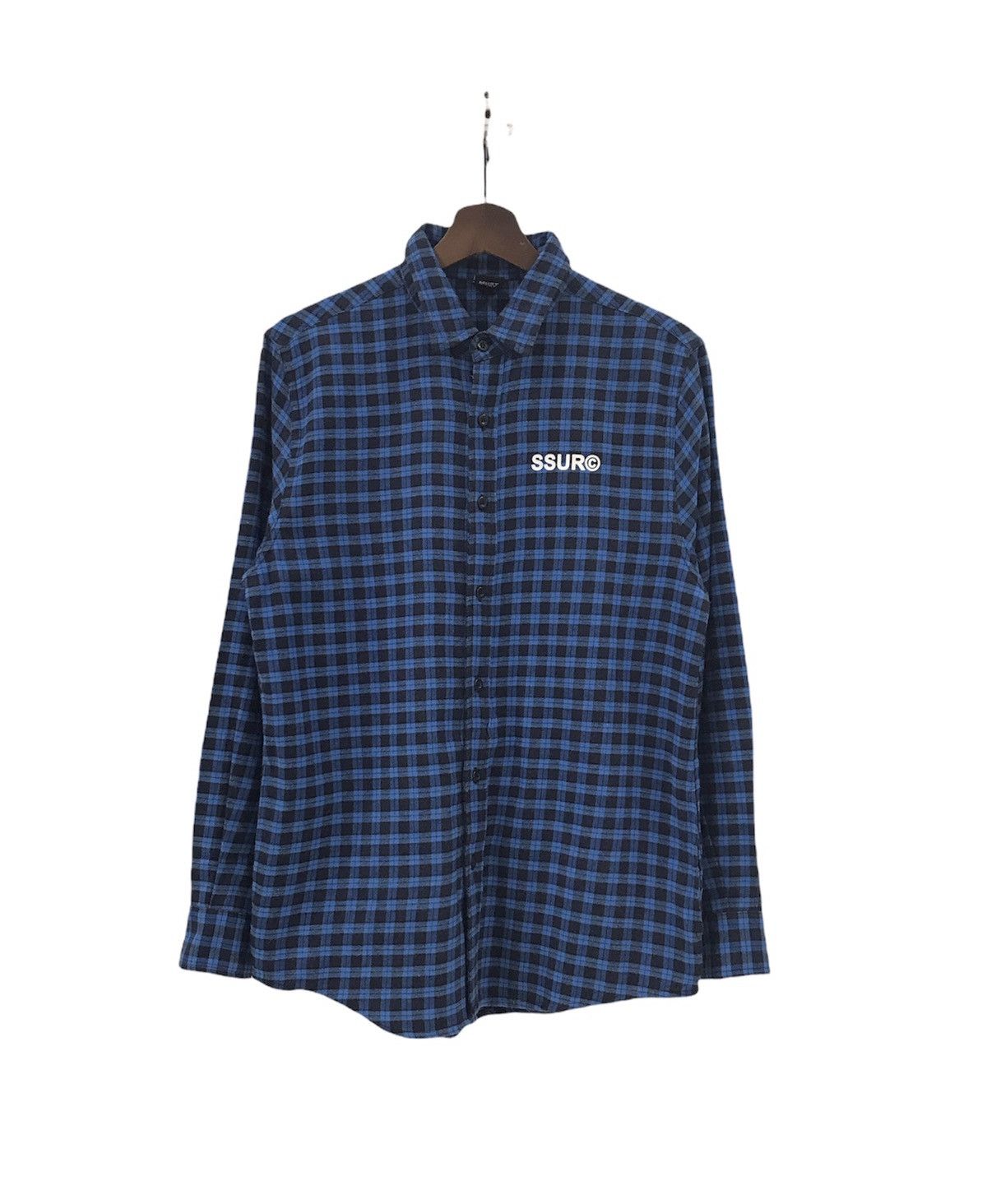 SSUR Comme des Fuckdown Flannel Spellout Big Logo Size US S / EU 44-46 / 1 - 4 Thumbnail