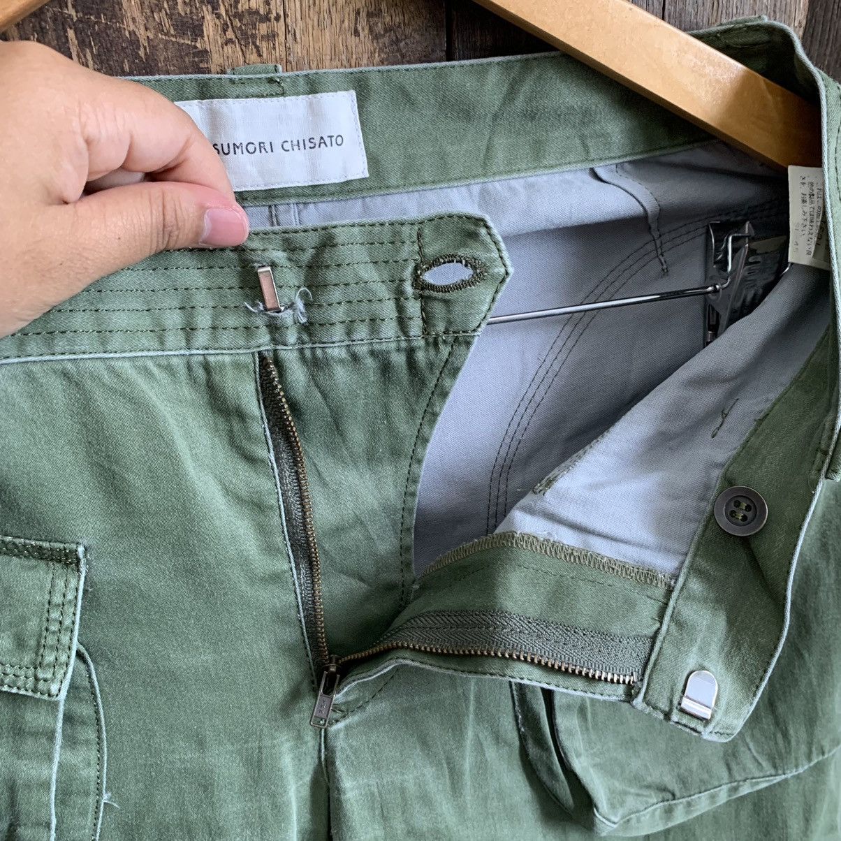 Issey Miyake Tsumori Chisato Bondage Cargo Pants Size US 31 - 5 Thumbnail
