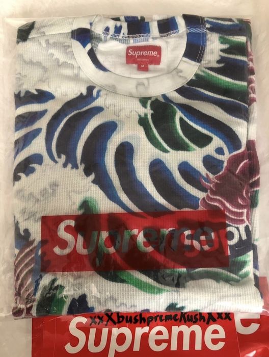 Supreme Supreme SS20 Waves L/S Long Sleeve Top Multicolor Medium