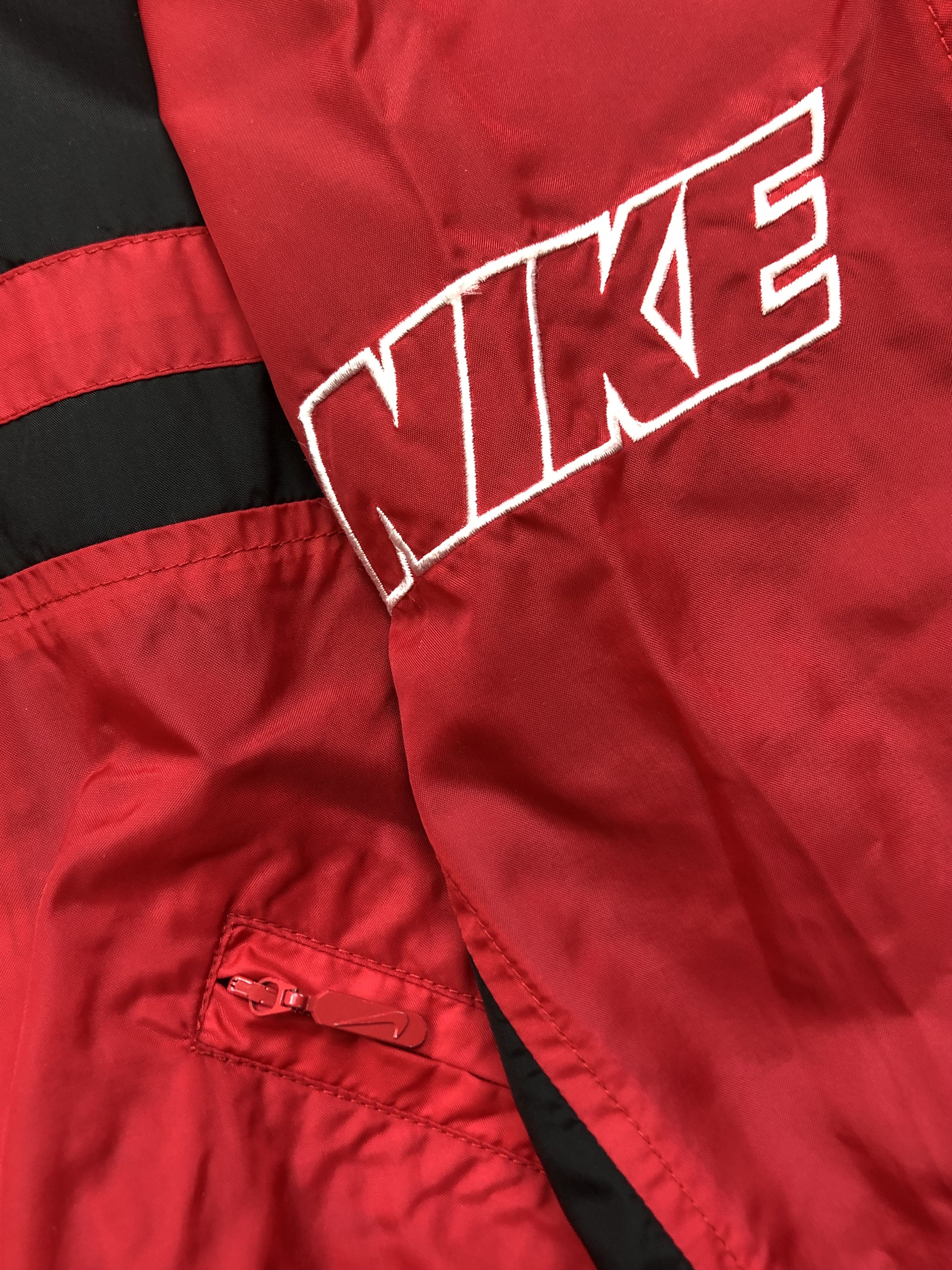 Nike × Vintage Vintage Nike Jacket Track Top Big Swoosh Rare Y2K Rare Size US S / EU 44-46 / 1 - 8 Thumbnail