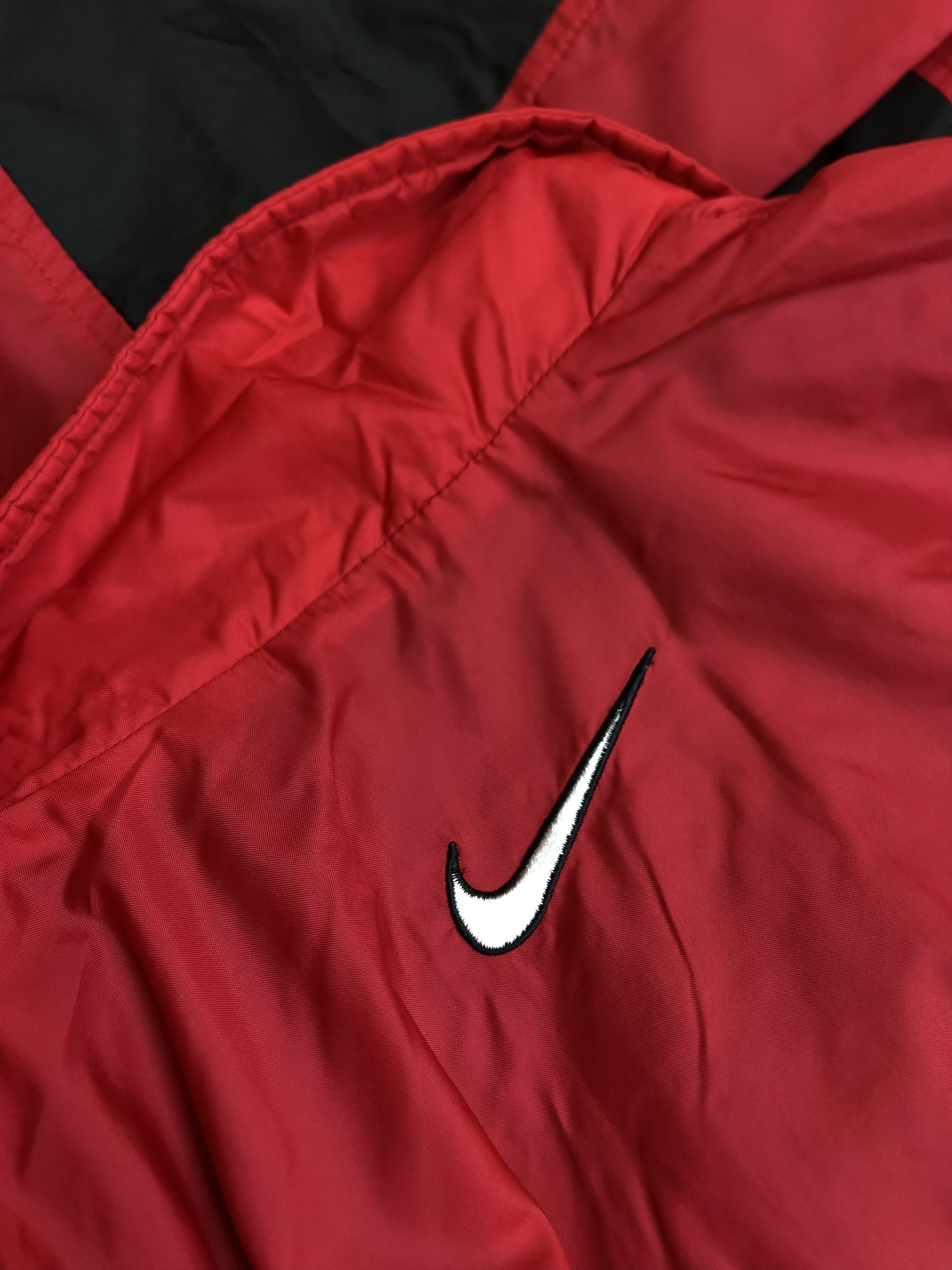 Nike × Vintage Vintage Nike Jacket Track Top Big Swoosh Rare Y2K Rare Size US S / EU 44-46 / 1 - 10 Thumbnail