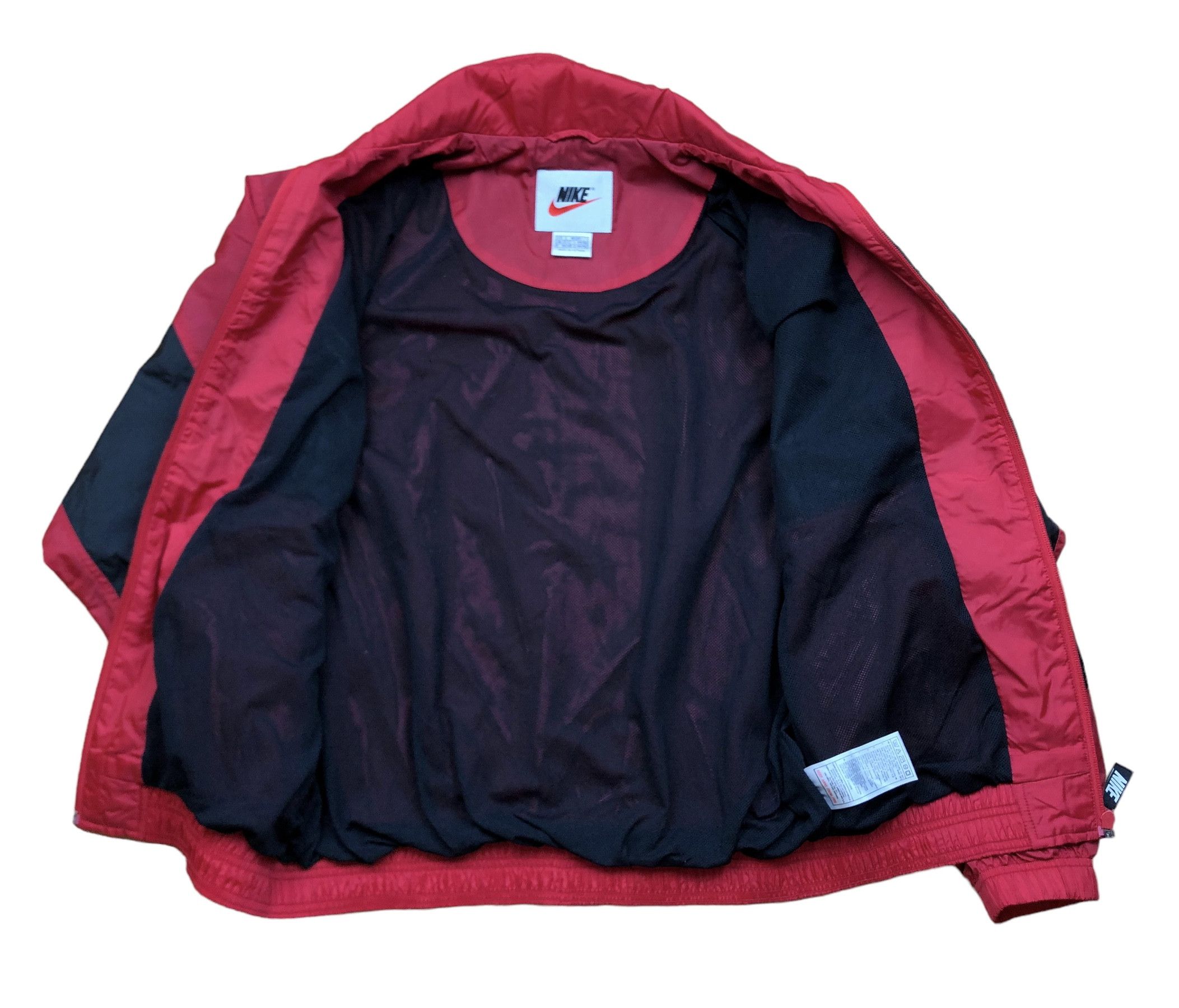 Nike × Vintage Vintage Nike Jacket Track Top Big Swoosh Rare Y2K Rare Size US S / EU 44-46 / 1 - 3 Thumbnail