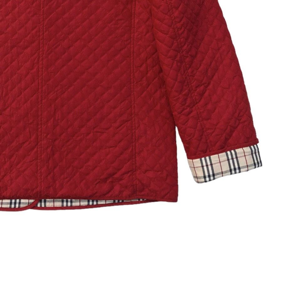 Burberry Burberry London Women Quilted Red Lined Novacheck Jacket Size M / US 6-8 / IT 42-44 - 9 Thumbnail