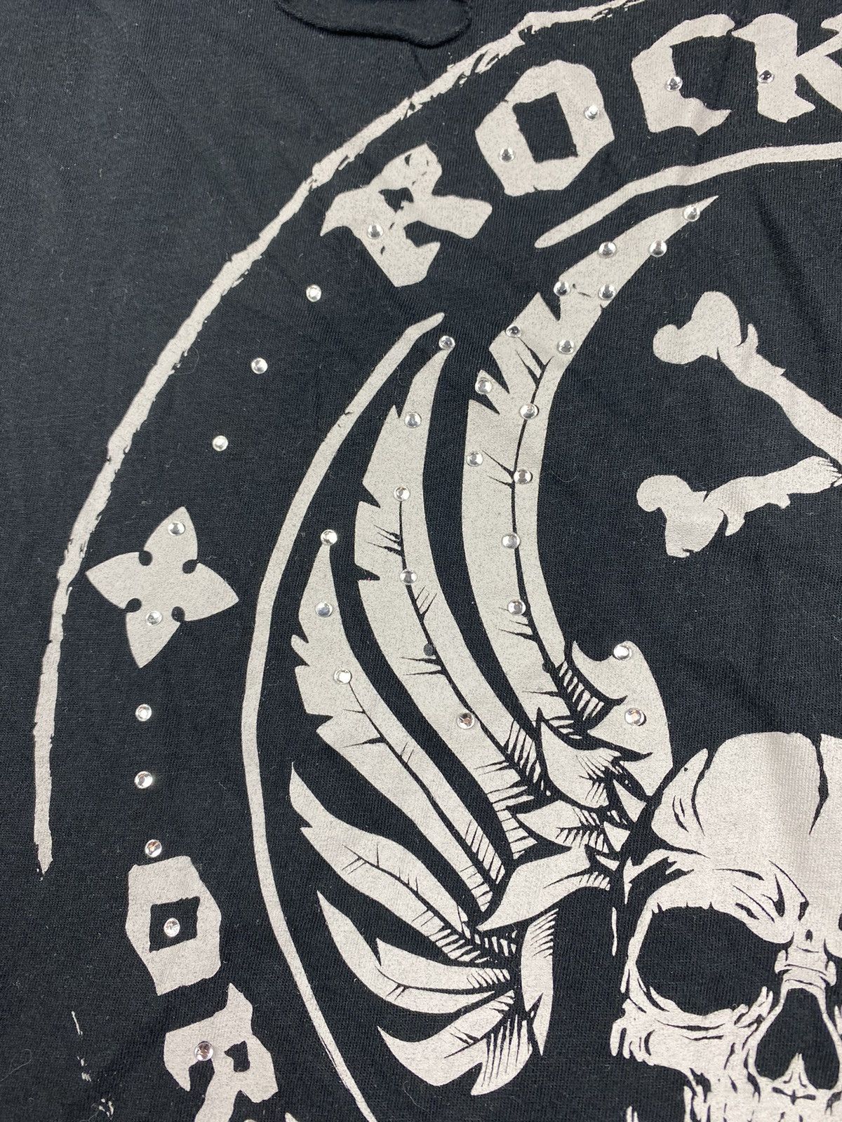 Band Tees × Vintage Rock Rebel longsleeve for rave y2k style Size US XS / EU 42 / 0 - 5 Thumbnail