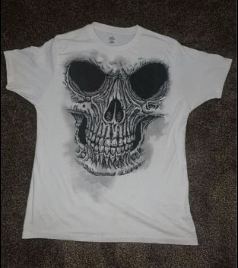Other Y2K Skull Shirt 2000 Streetwear Punk Opium Jesse Pinkman Emo Size US M / EU 48-50 / 2 - 1 Thumbnail