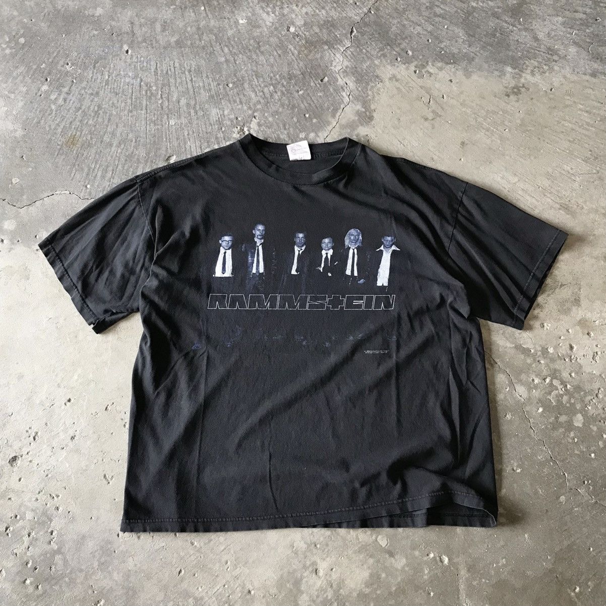 Vintage Vintage 1998 Rammstein Family Values T Shirt Blue Grape | Grailed