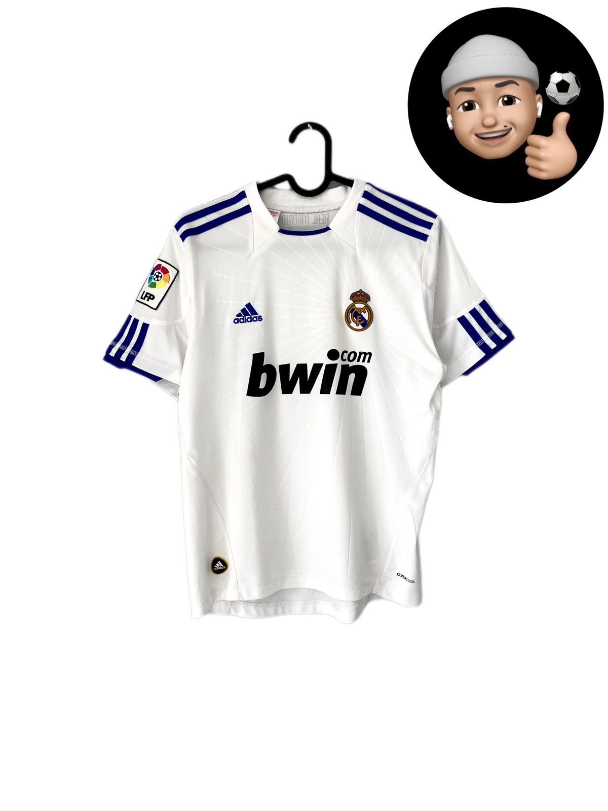 Adidas × Real Madrid × Soccer Jersey 2010 2011 Real Madrid Vintage Home