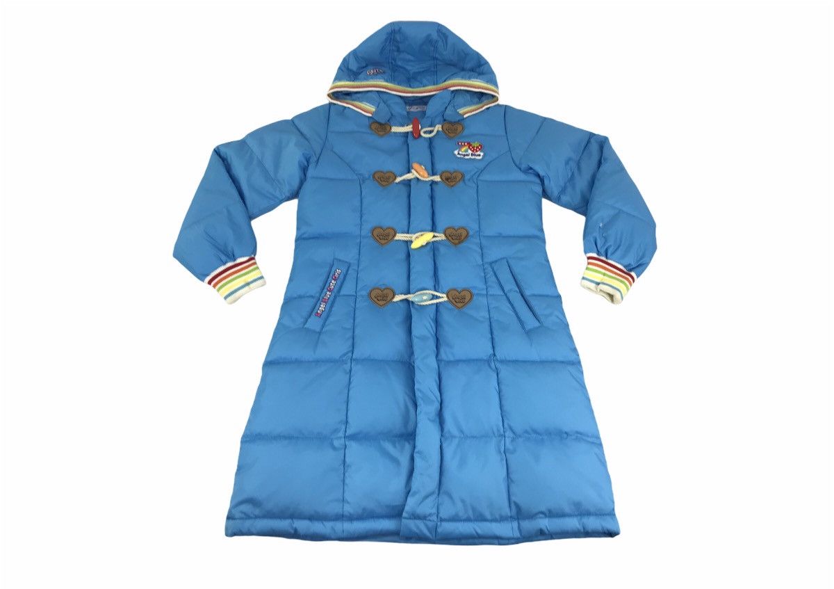 Japanese Brand Vintage Angel Blue Cute Girl Parka Puffer Long Jacket Size M / US 6-8 / IT 42-44 - 1 Thumbnail