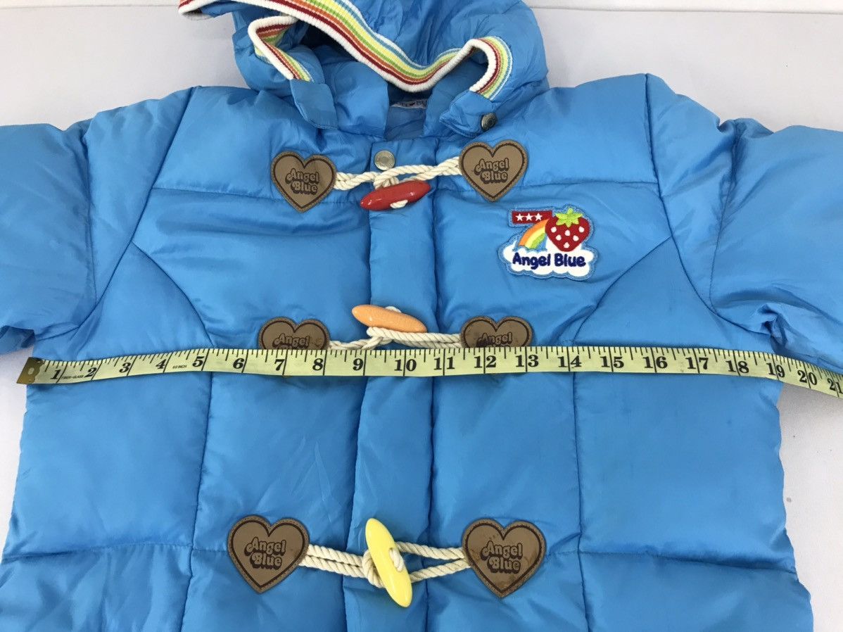 Japanese Brand Vintage Angel Blue Cute Girl Parka Puffer Long Jacket Size M / US 6-8 / IT 42-44 - 11 Thumbnail