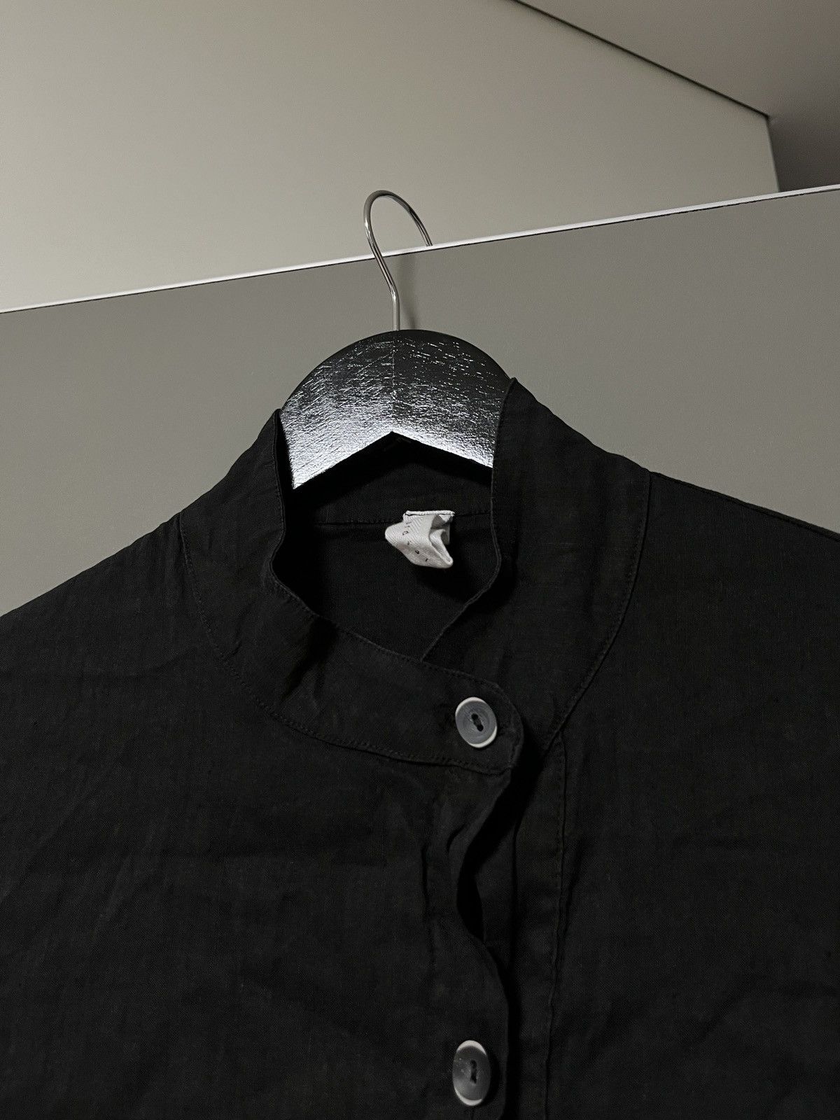 Other Primordial is Primitive Avant Garde Simple Linen Black Coat Size S / US 4 / IT 40 - 16 Thumbnail